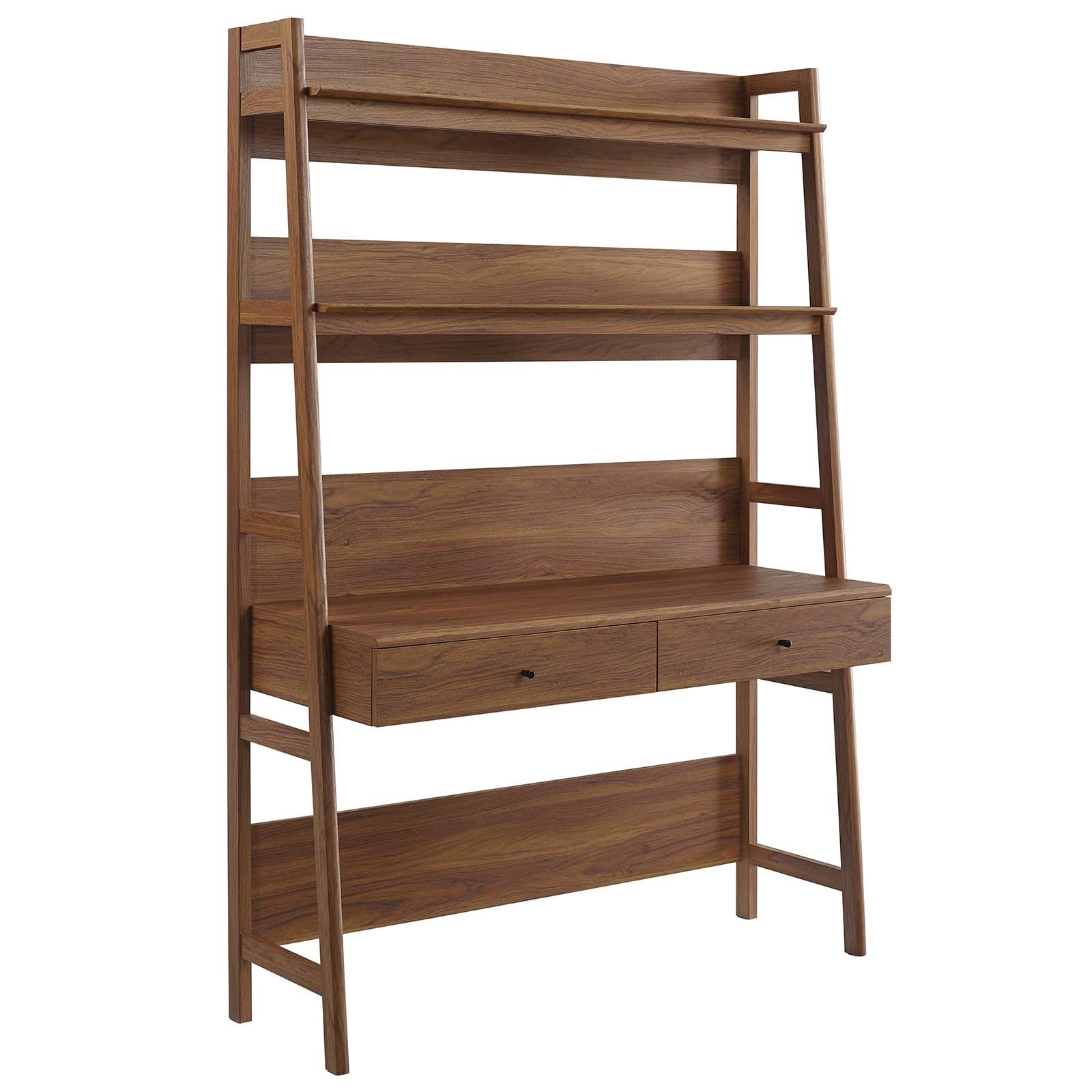 Modway Desks - Bixby Office Desk Walnut