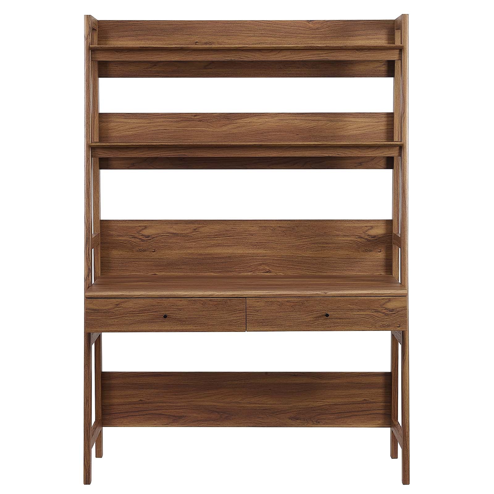 Modway Desks - Bixby Office Desk Walnut