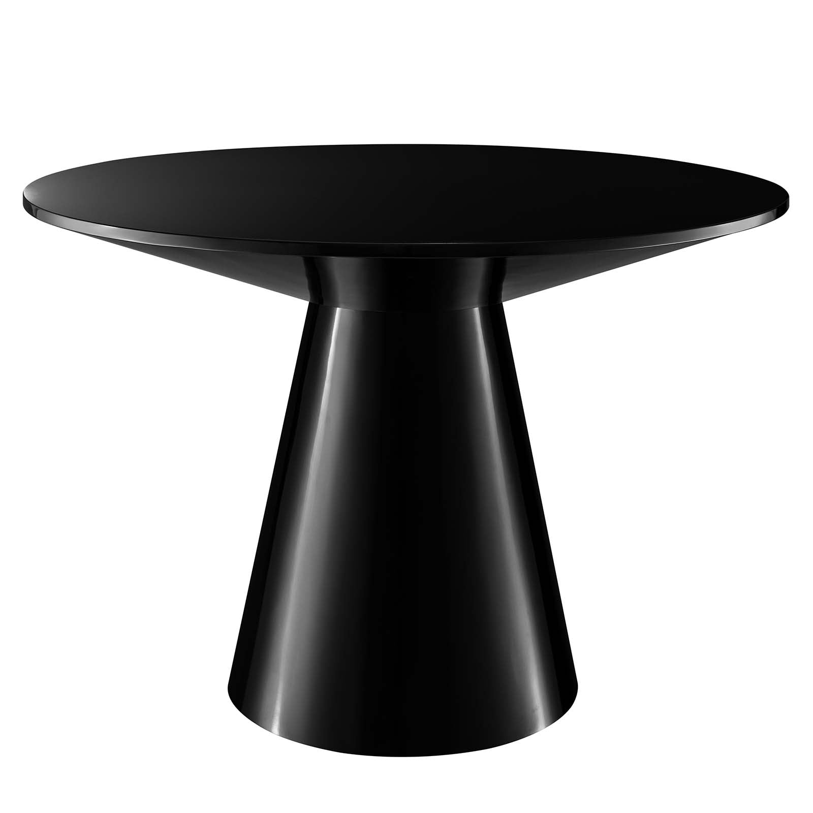 Modway Dining Tables - Provision-47"-Round-Dining-Table-Black