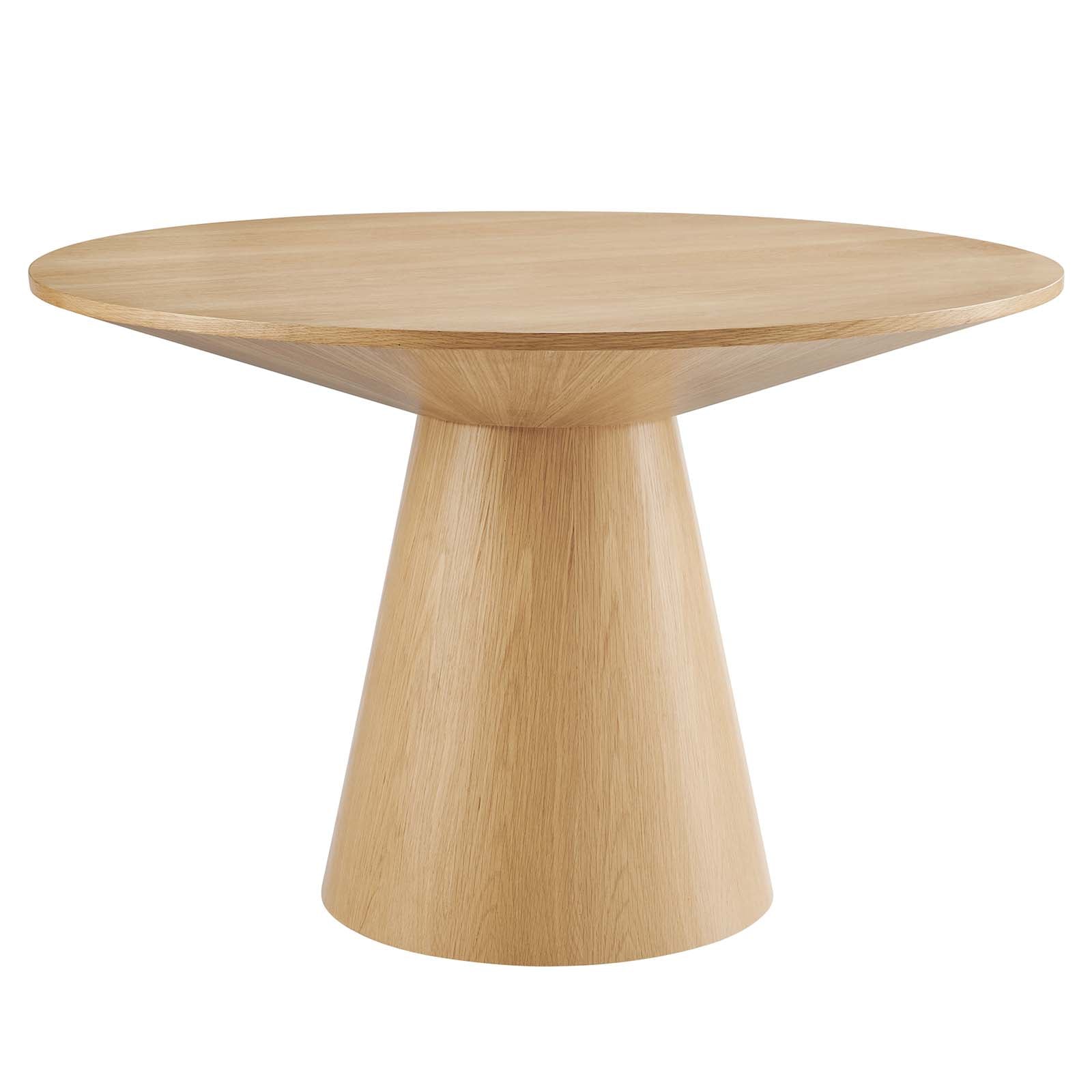 Modway Dining Tables - Provision-47"-Round-Dining-Table-Oak