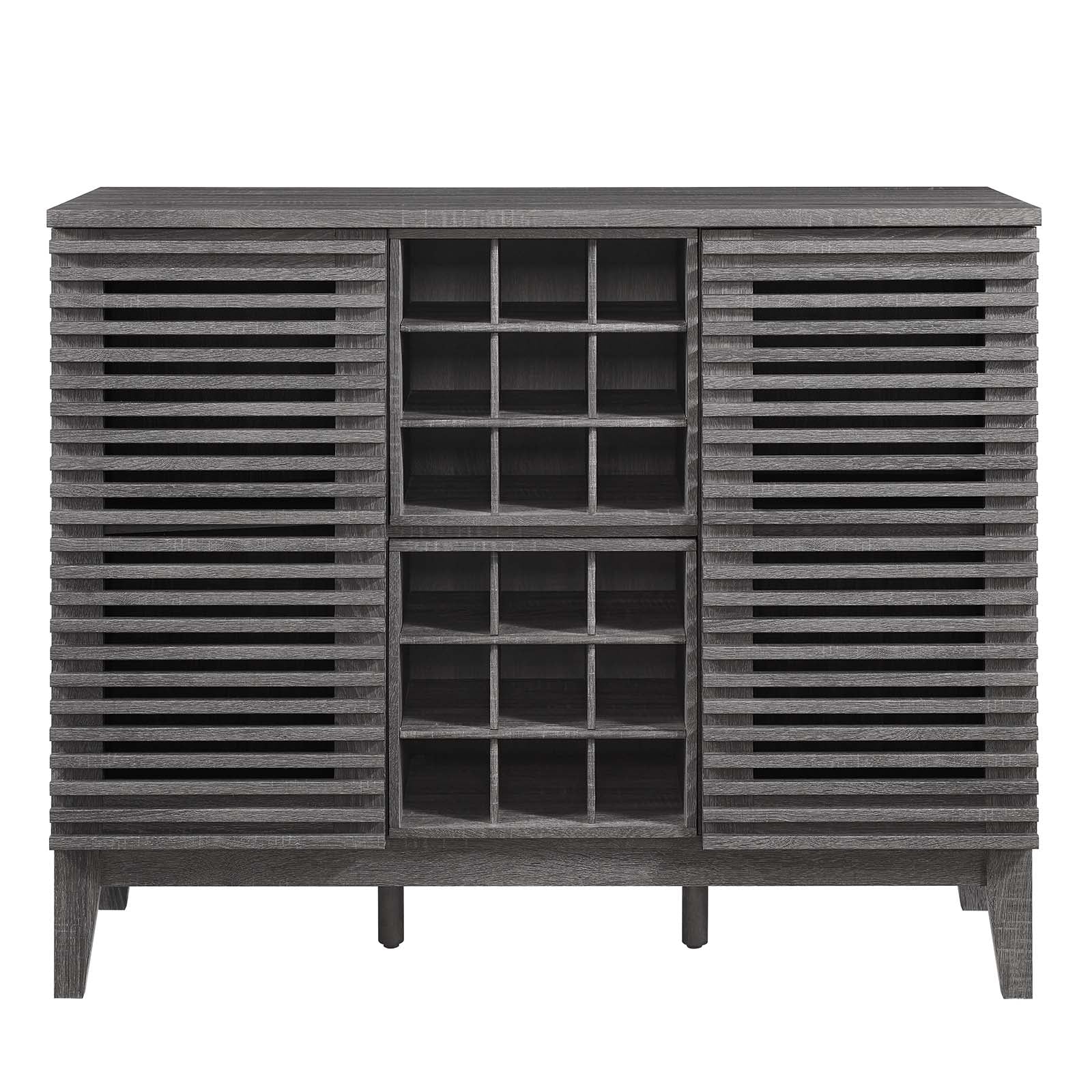 Modway Buffets & Cabinets - Render Bar Cabinet Charcoal