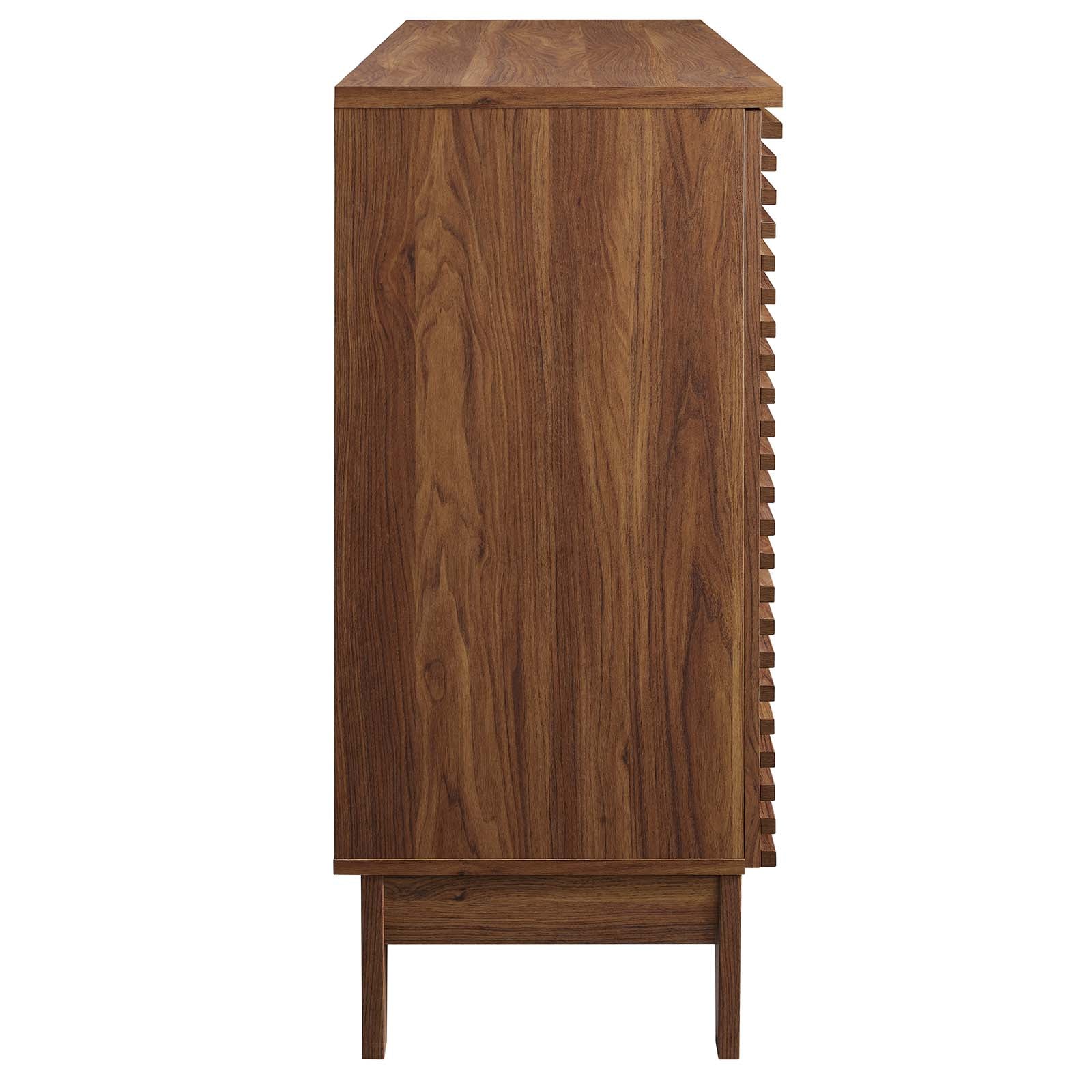 Modway Buffets & Cabinets - Render Bar Cabinet Walnut 37"H