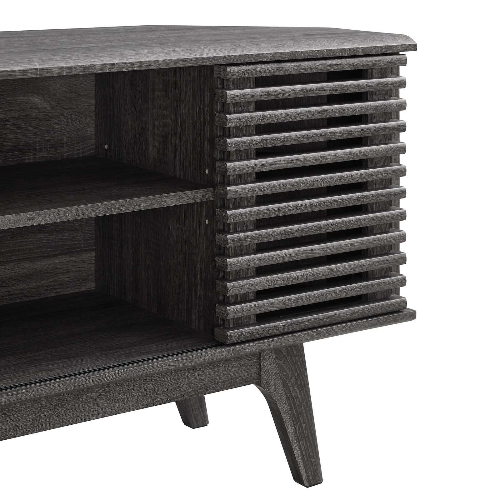 Modway TV & Media Units - Render 46" Corner TV Stand Charcoal