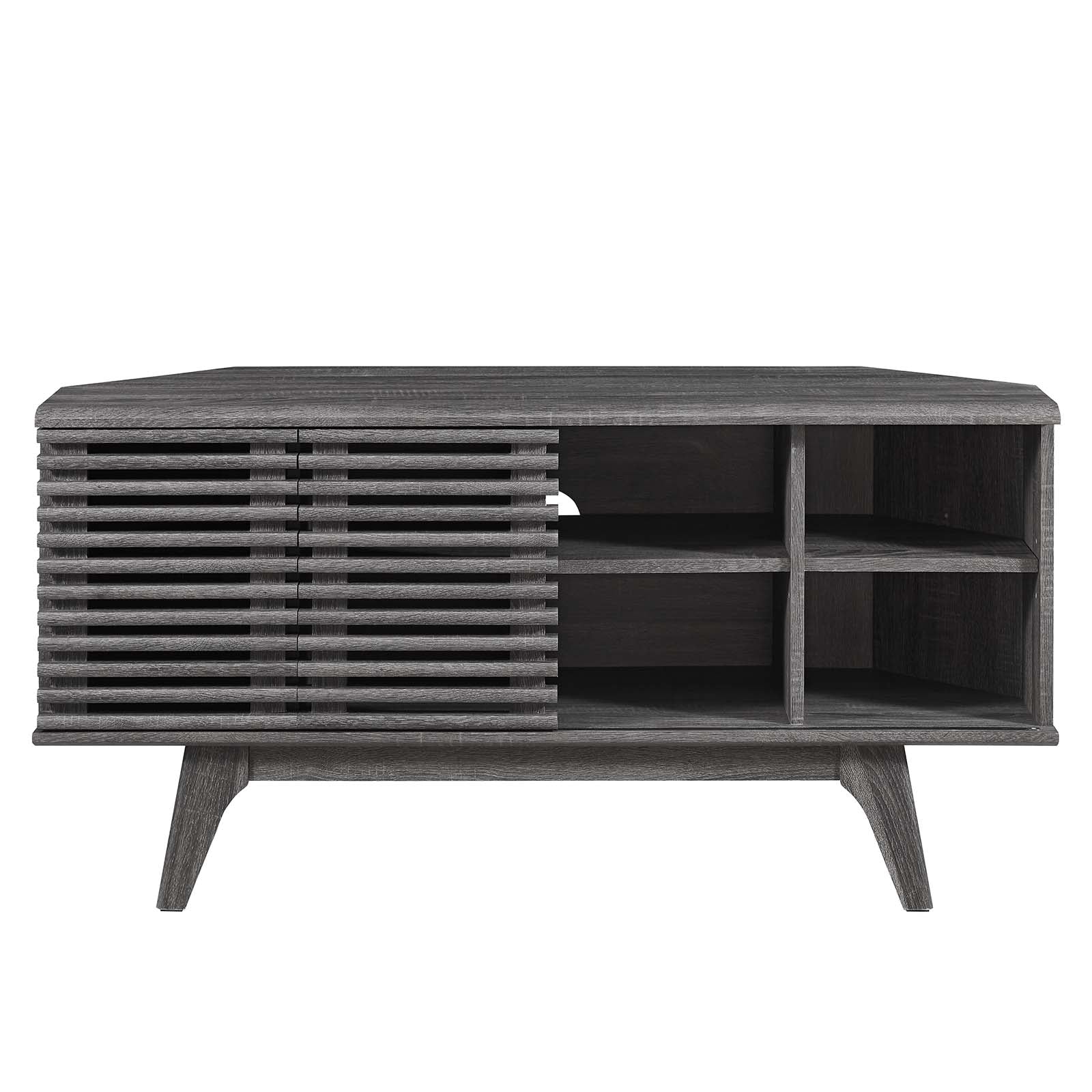 Modway TV & Media Units - Render 46" Corner TV Stand Charcoal