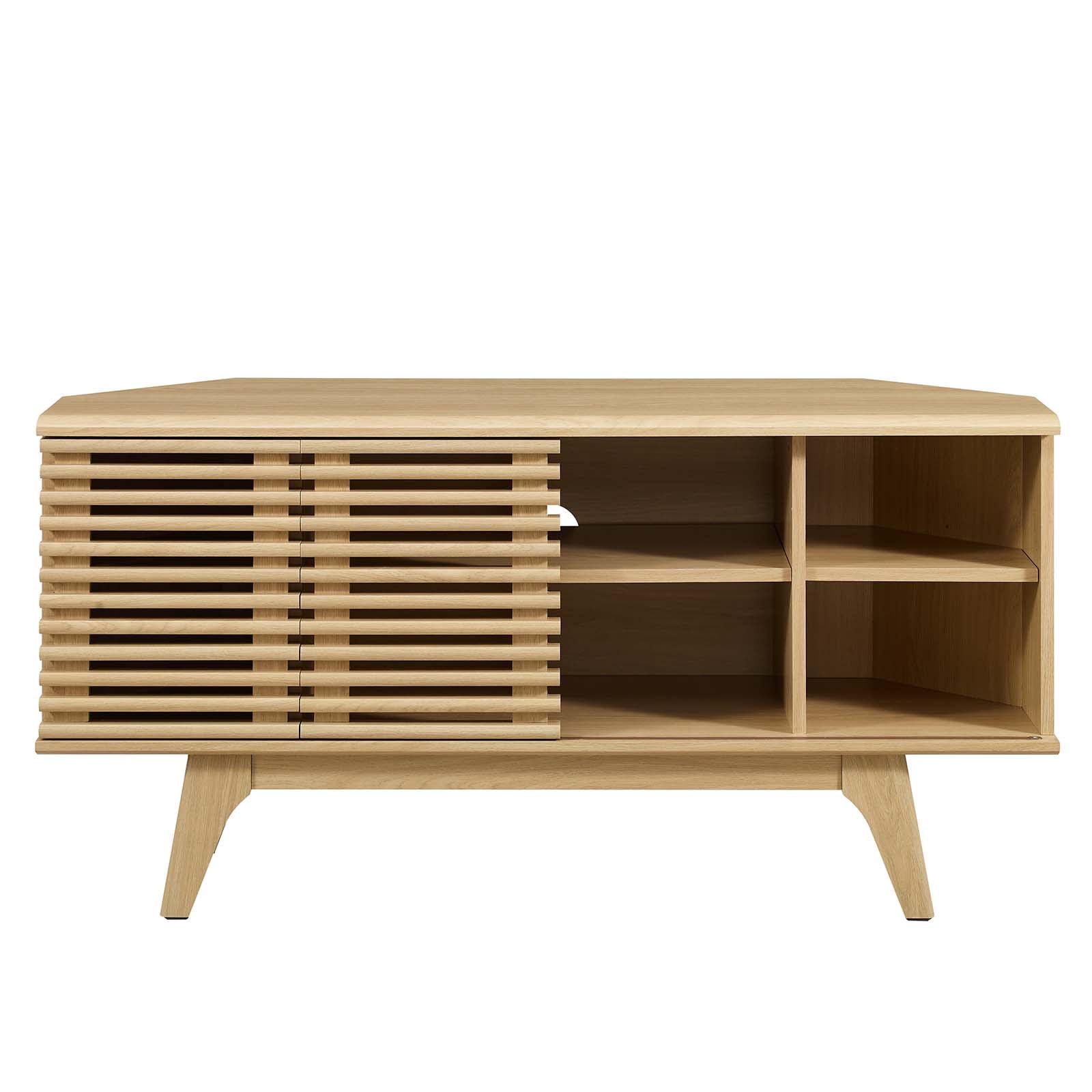 Modway TV & Media Units - Render 46" Corner TV Stand Oak