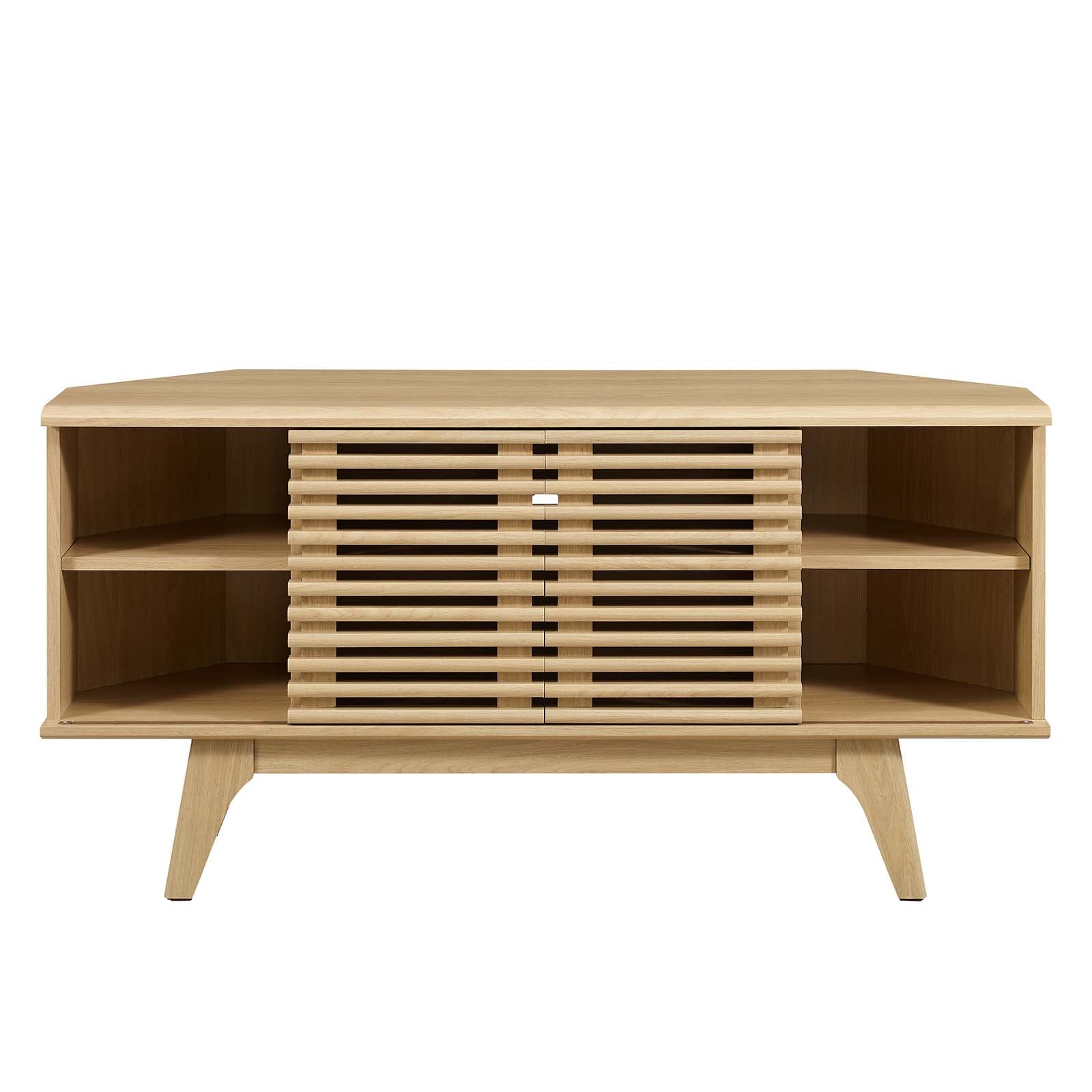 Modway TV & Media Units - Render 46" Corner TV Stand Oak