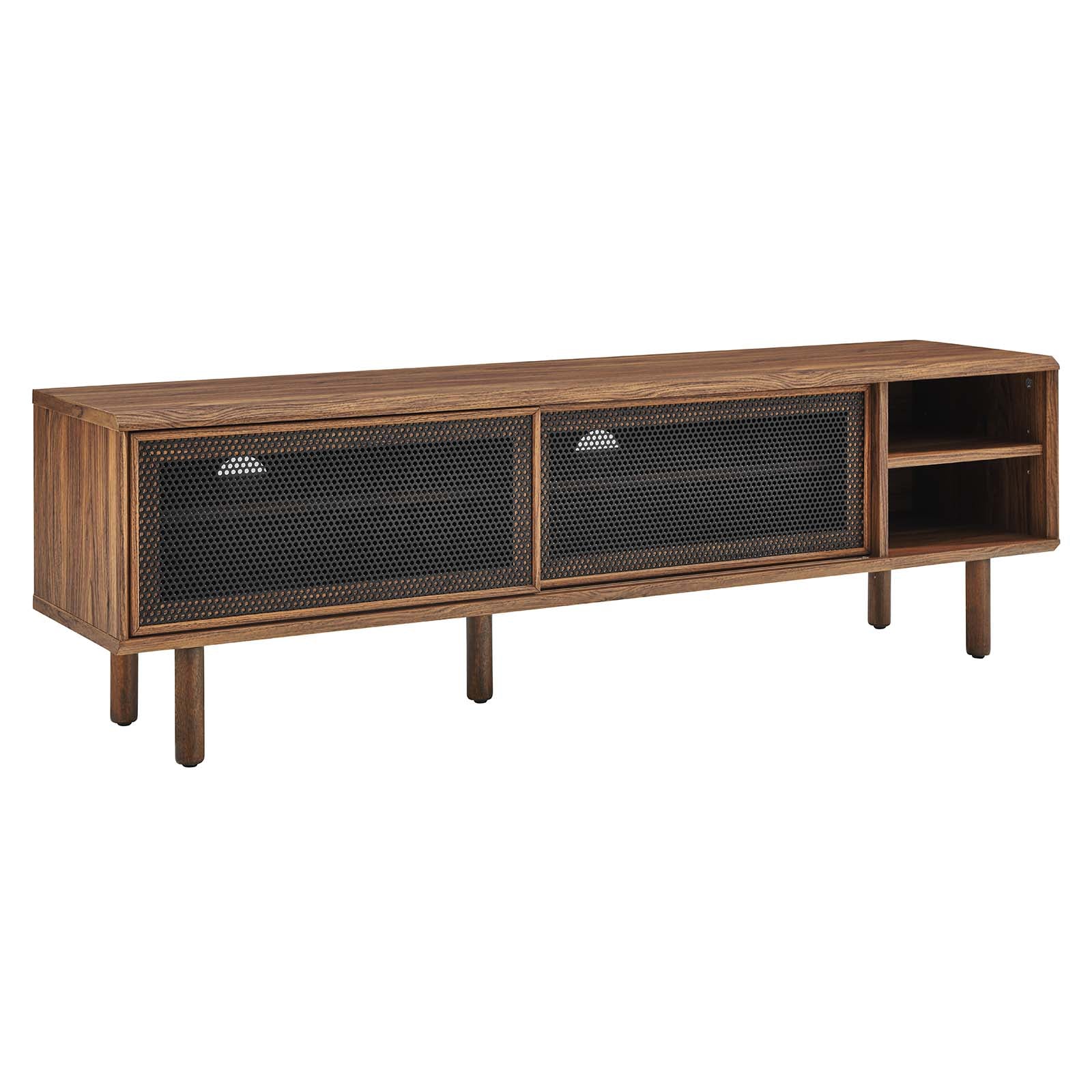 Modway TV & Media Units - Kurtis-60"-TV-Stand-Walnut