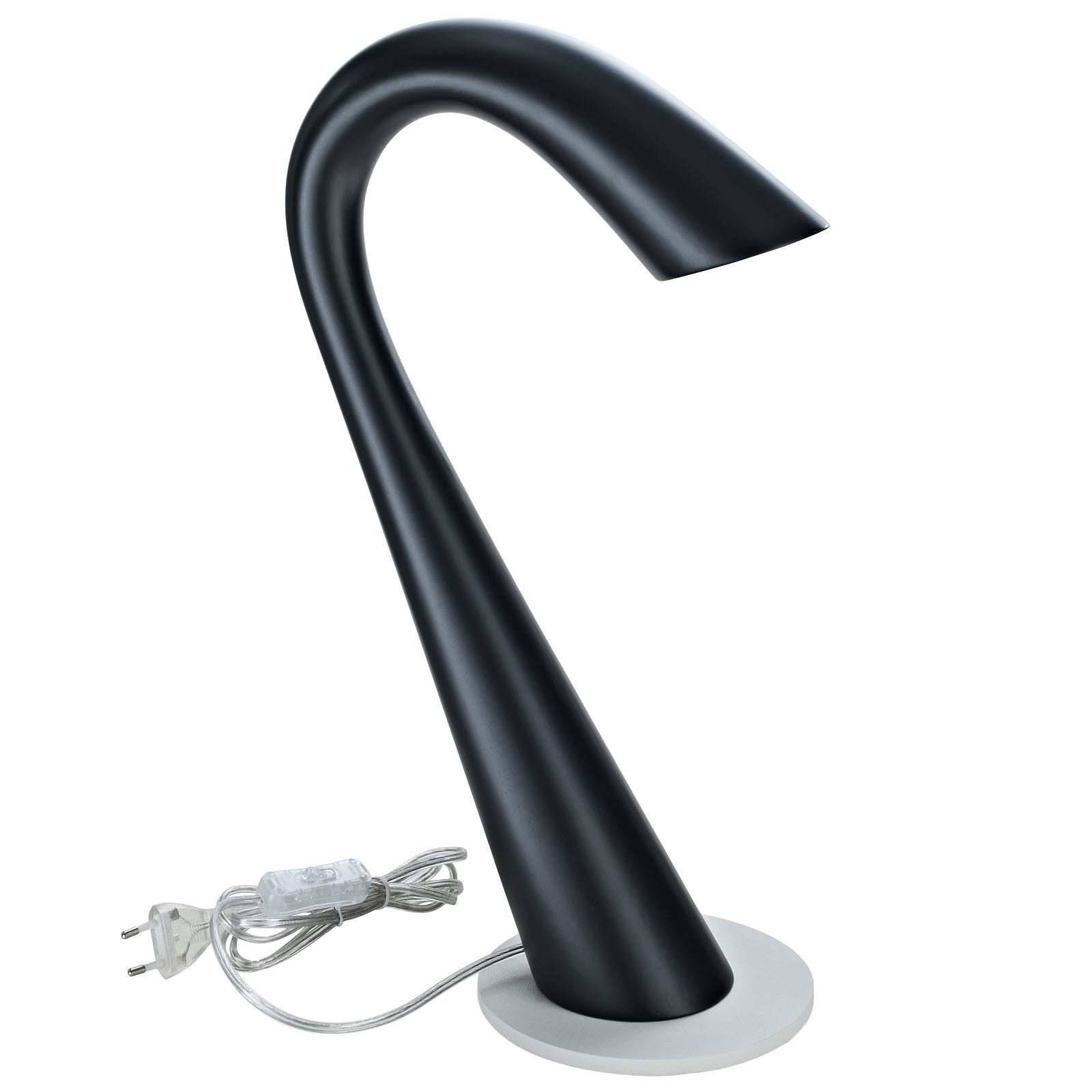 Modway Table Lamps - Gooseneck Table Lamp Black