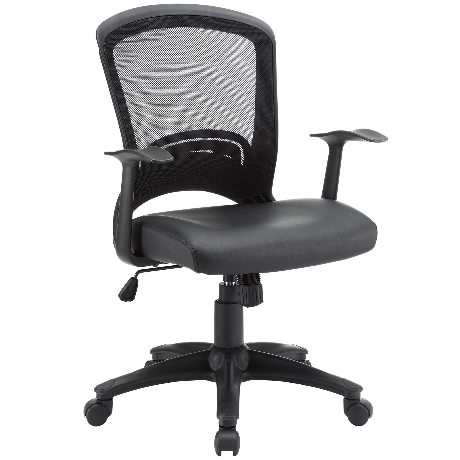 Modway Task Chairs - Pulse Vinyl Office Chair Black
