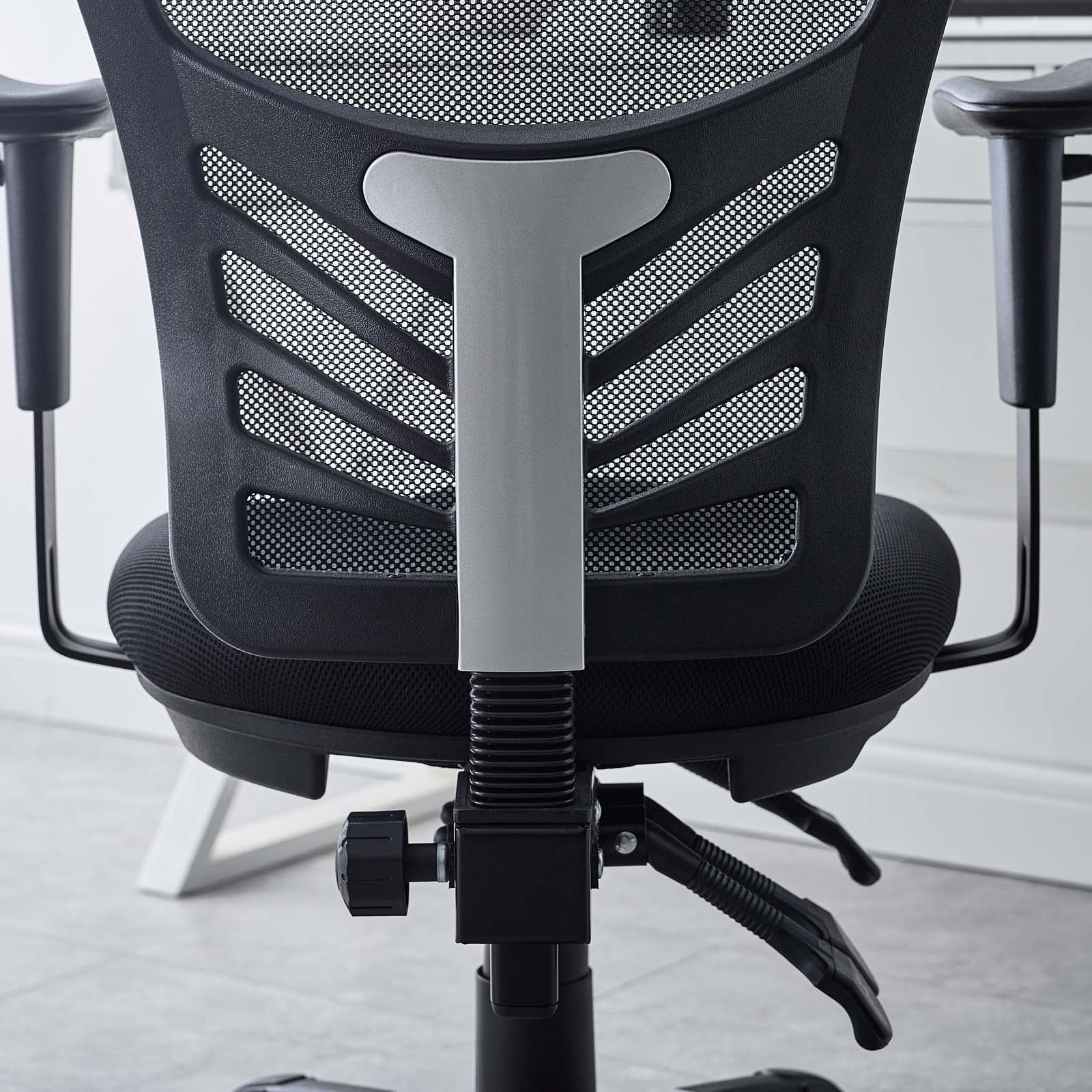 Modway Task Chairs - Articulate Mesh Office Chair Black