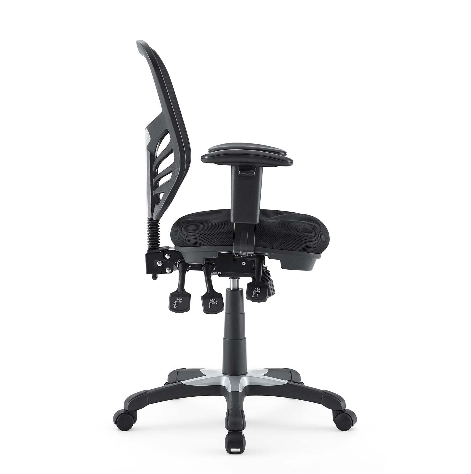 Modway Task Chairs - Articulate Mesh Office Chair Black