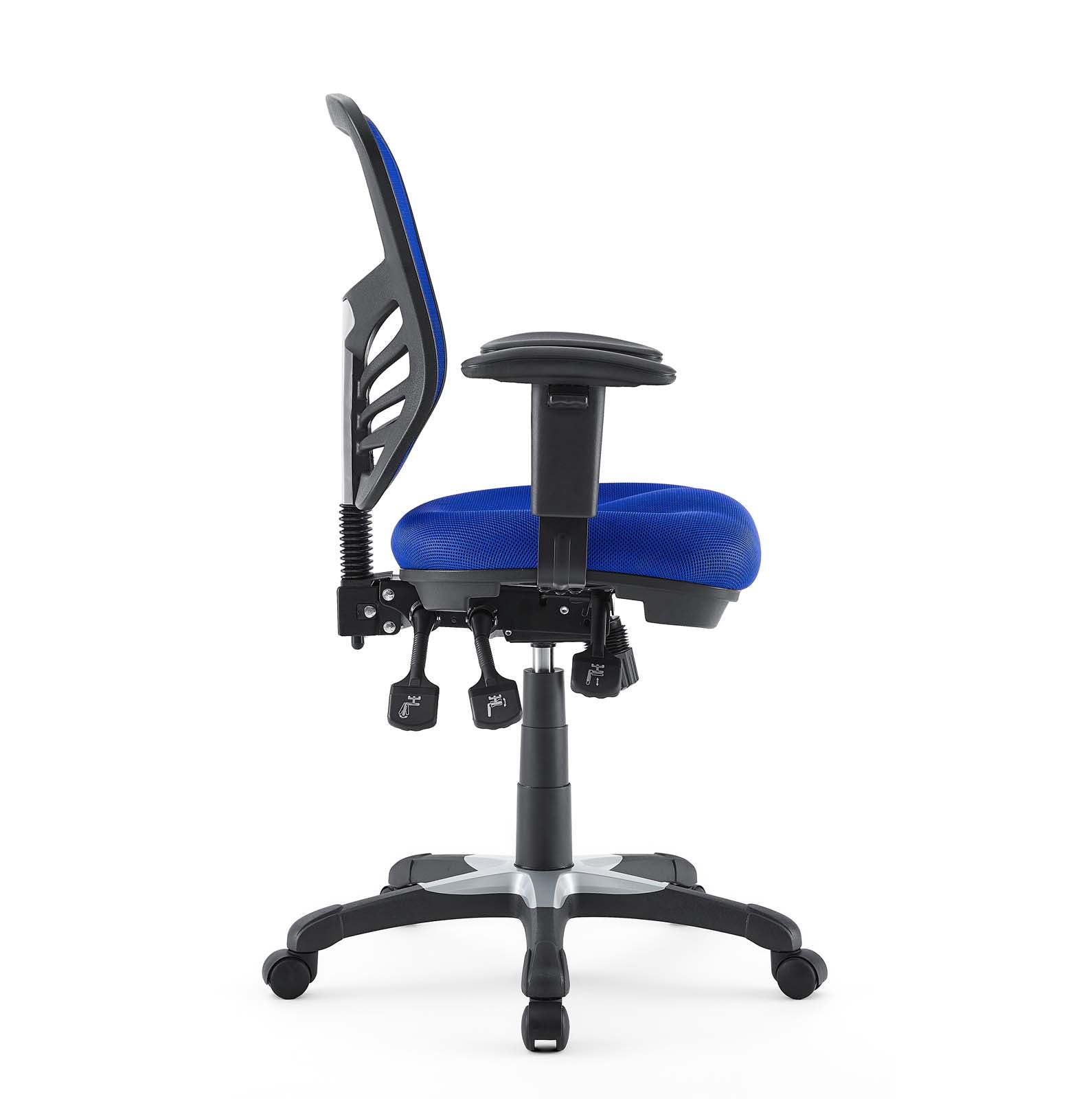 Modway Task Chairs - Articulate Mesh Office Chair Blue
