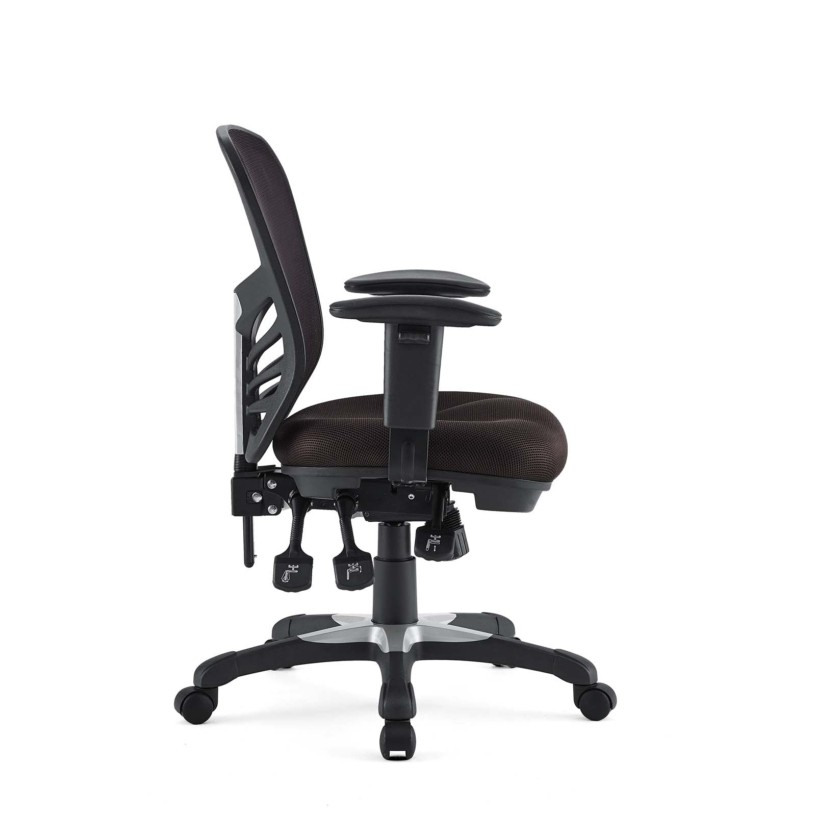 Modway Task Chairs - Articulate Office Chair Brown