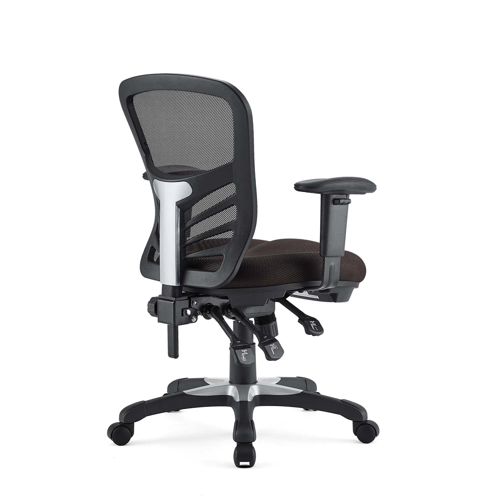Modway Task Chairs - Articulate Office Chair Brown