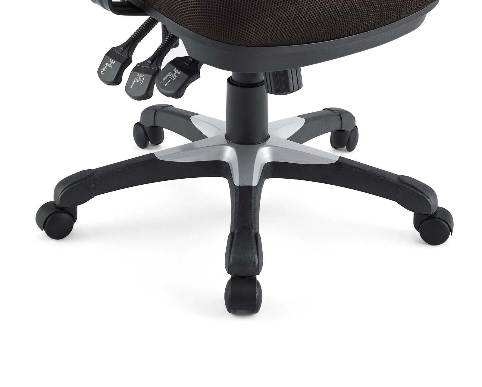 Modway Task Chairs - Articulate Office Chair Brown