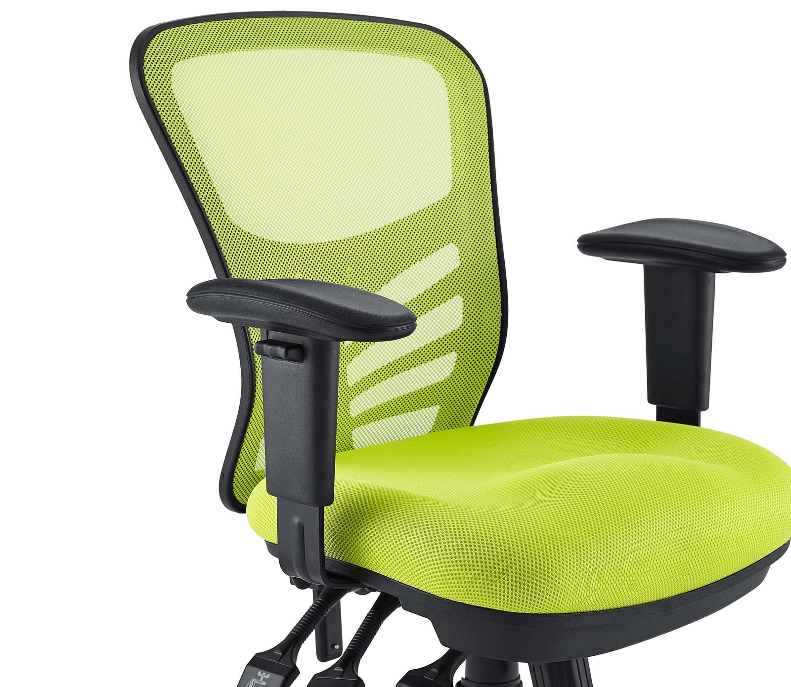 Modway Task Chairs - Articulate Office Chair Green