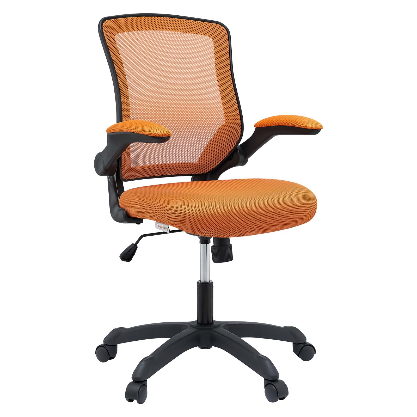 Modway Task Chairs - Veer Mesh Office Chair Orange