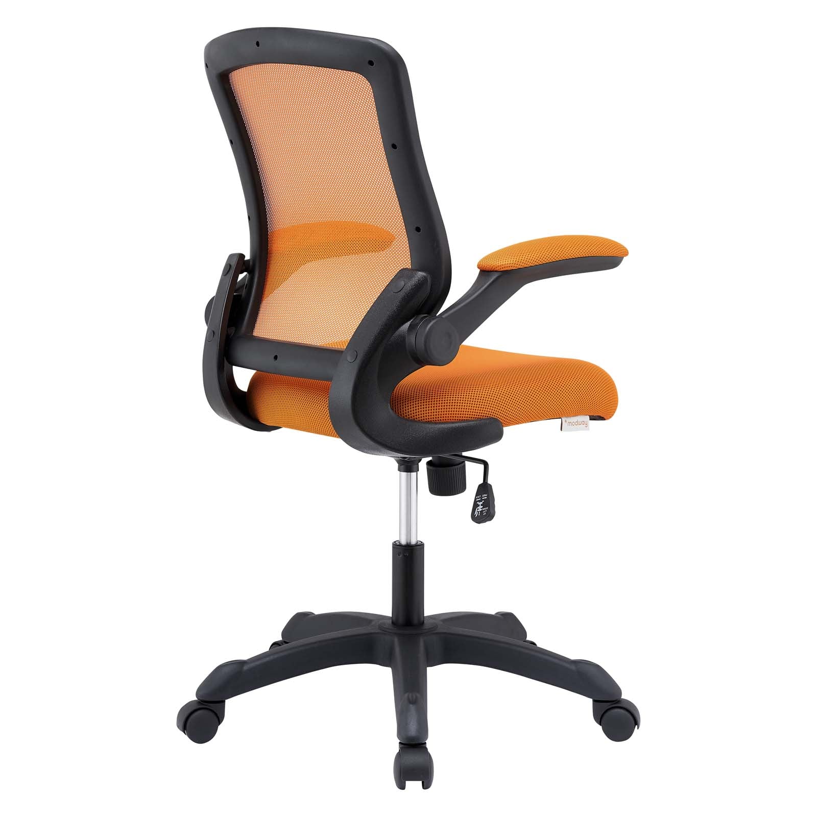 Modway Task Chairs - Veer Mesh Office Chair Orange