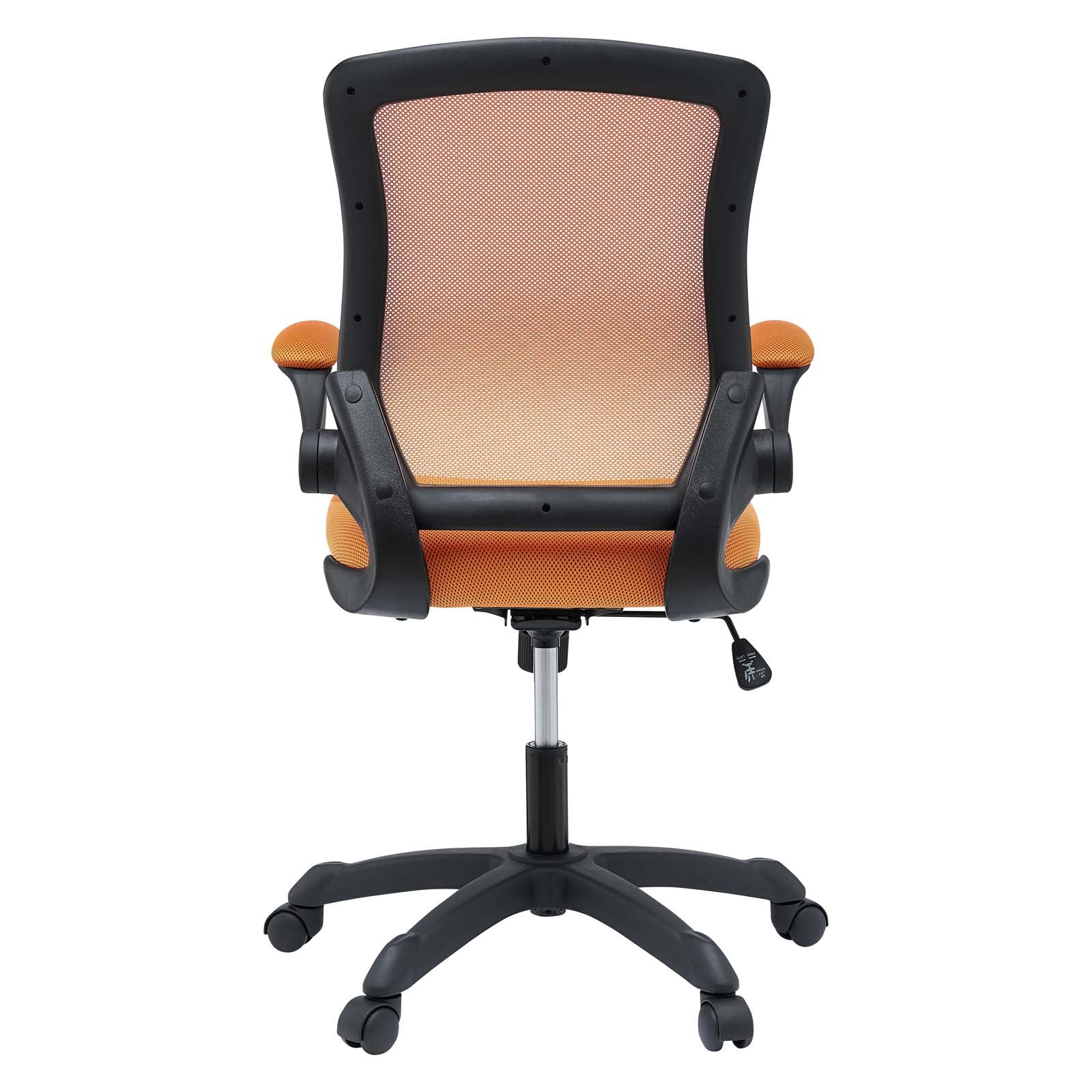 Modway Task Chairs - Veer Mesh Office Chair Orange