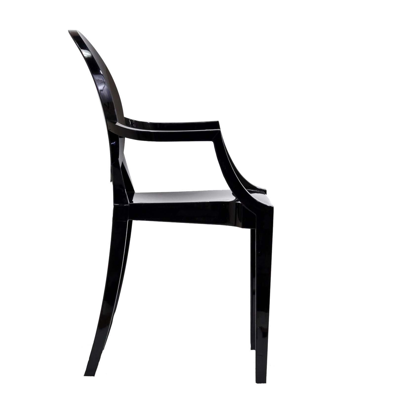 Modway Dining Chairs - Casper Dining Armchairs Set of 2 Black