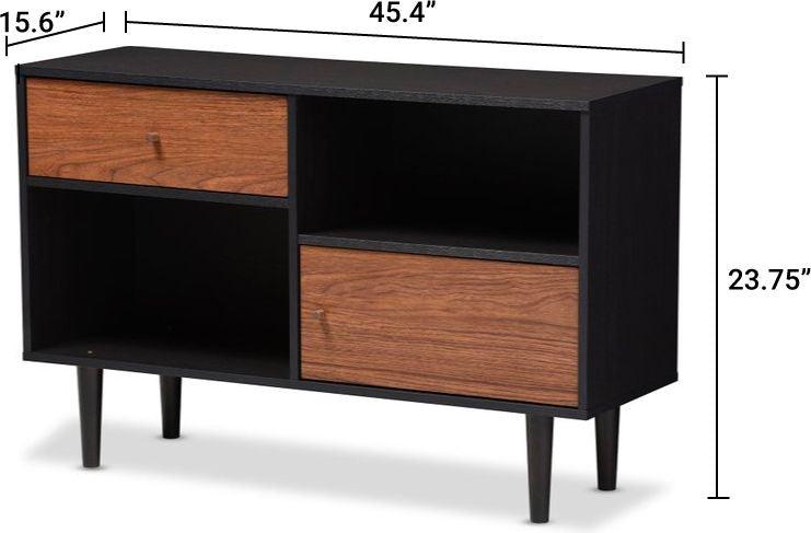 Wholesale Interiors Buffets & Sideboards - Auburn Sideboard Walnut & Espresso