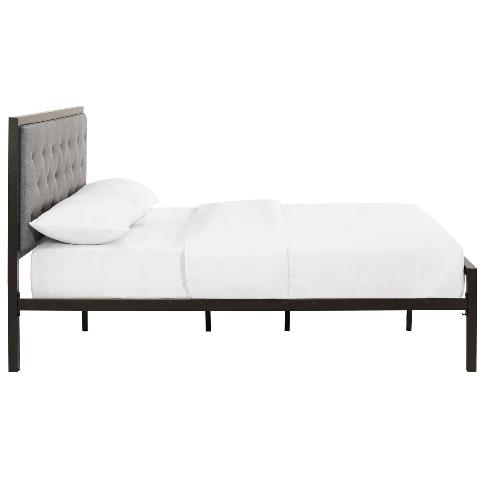 Modway Beds - Mia Full Bed Gray