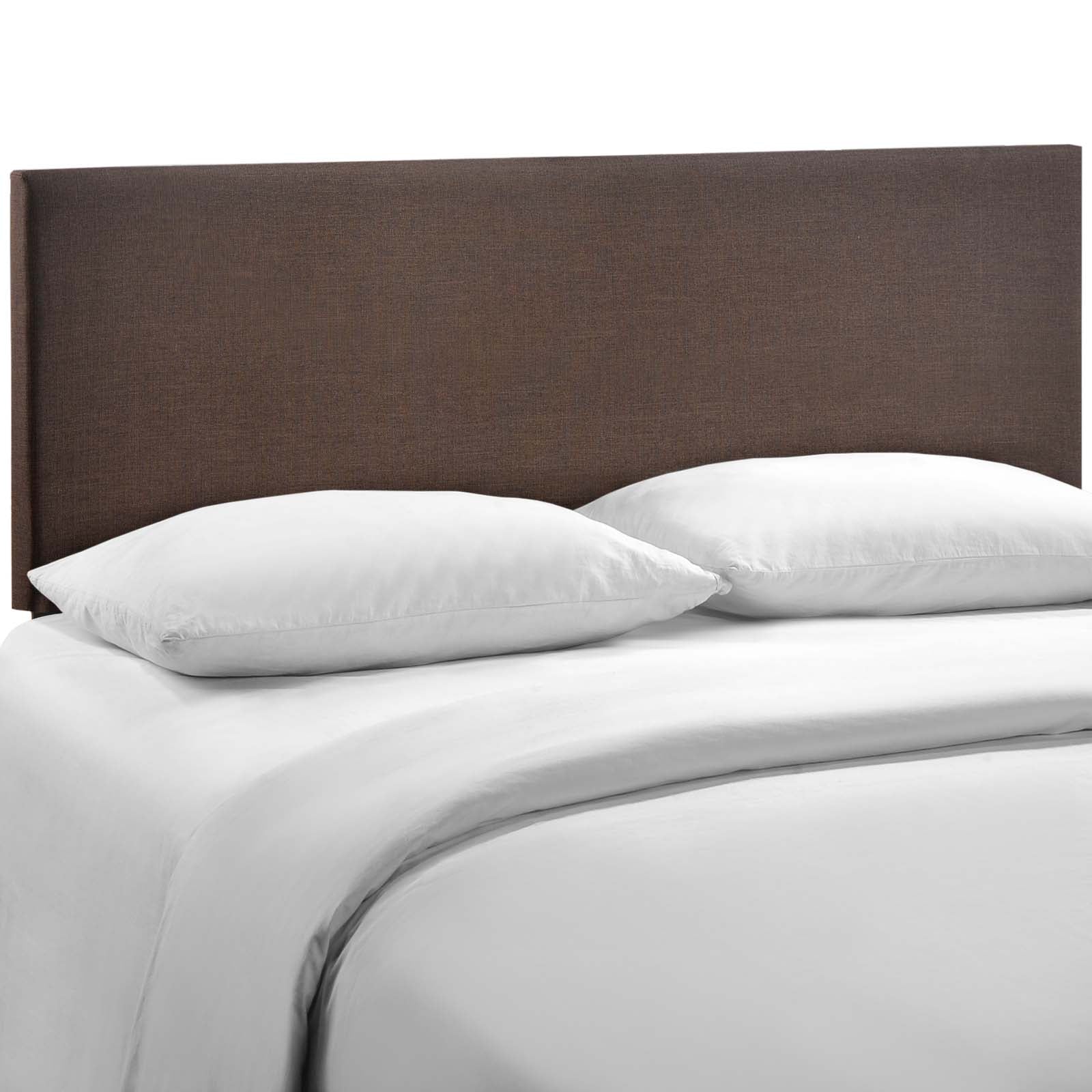 Modway Headboards - Region Queen Upholstered Headboard Dark Brown