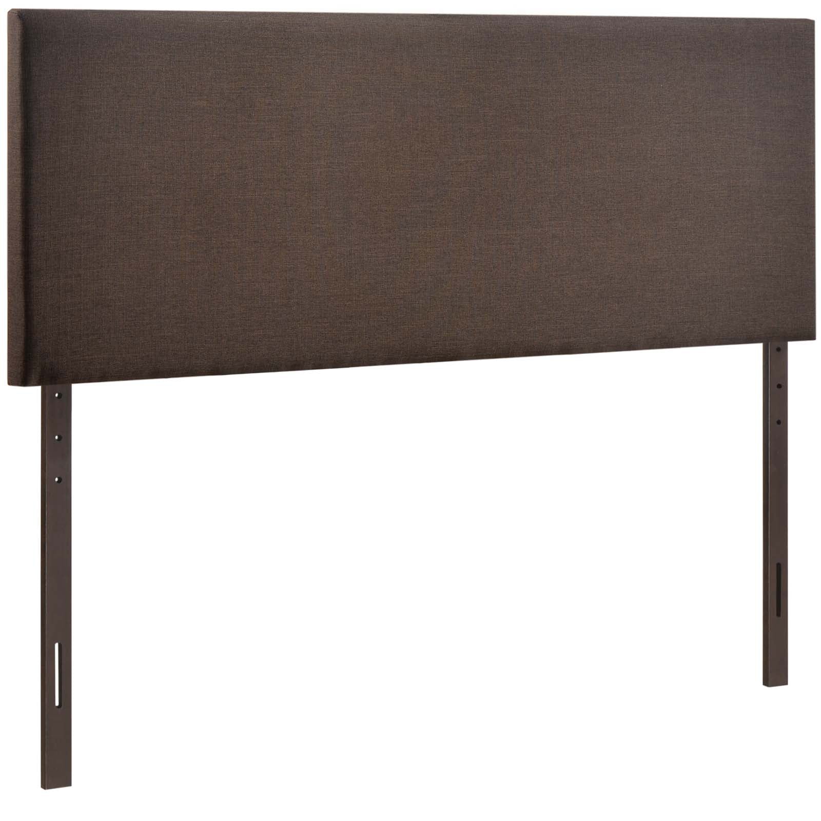 Modway Headboards - Region Queen Upholstered Headboard Dark Brown
