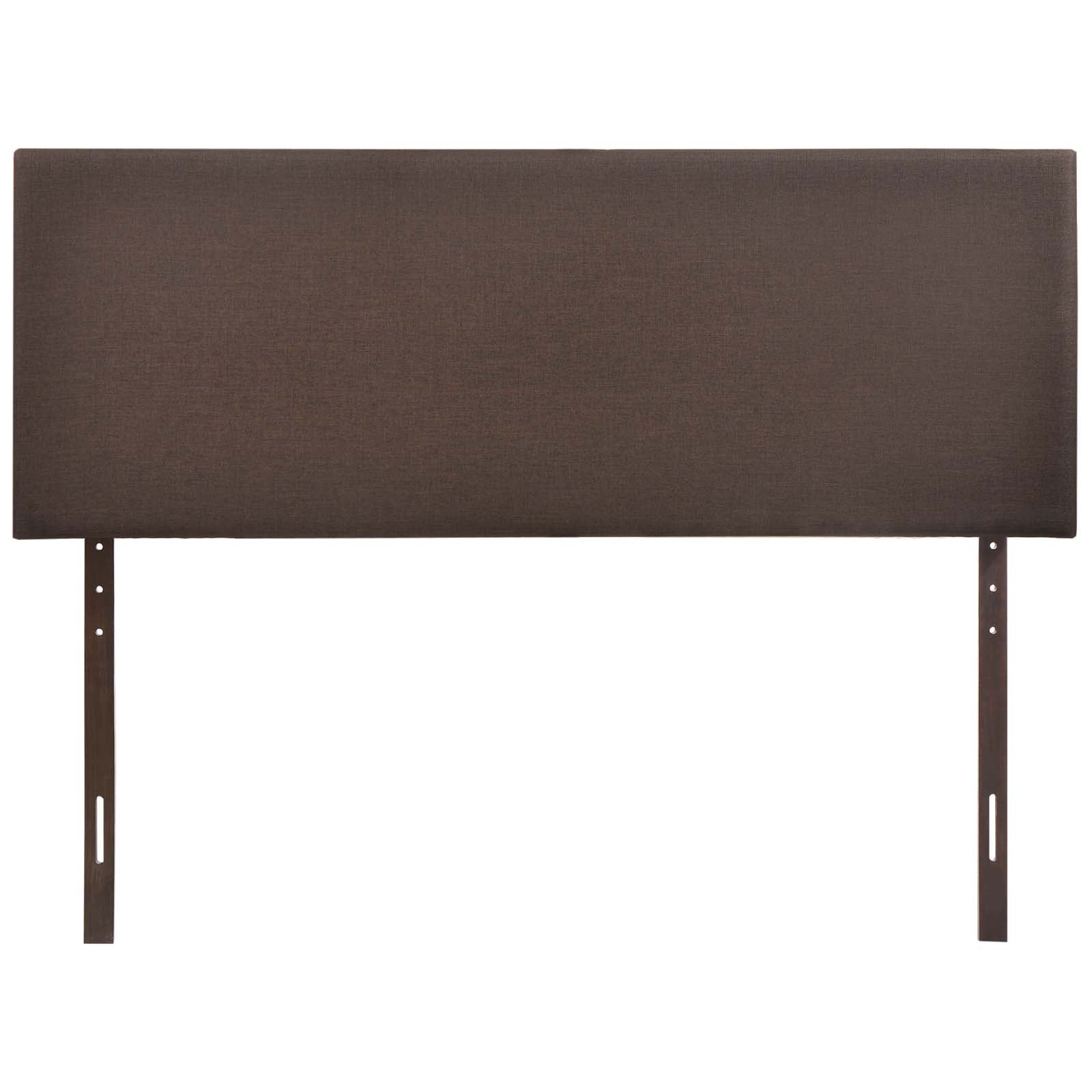 Modway Headboards - Region Queen Upholstered Headboard Dark Brown