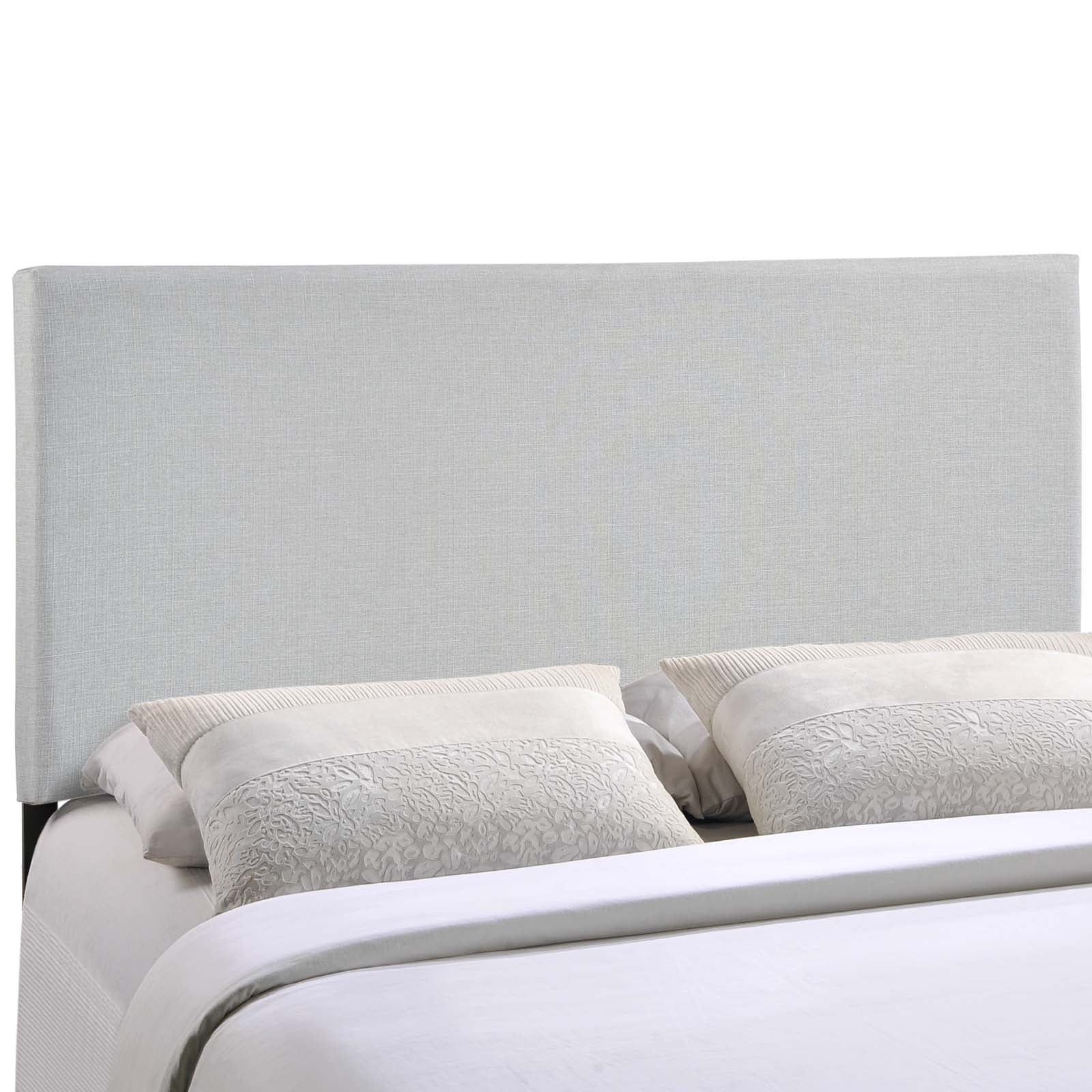 Modway Headboards - Region King Upholstered Fabric Headboard Sky Gray