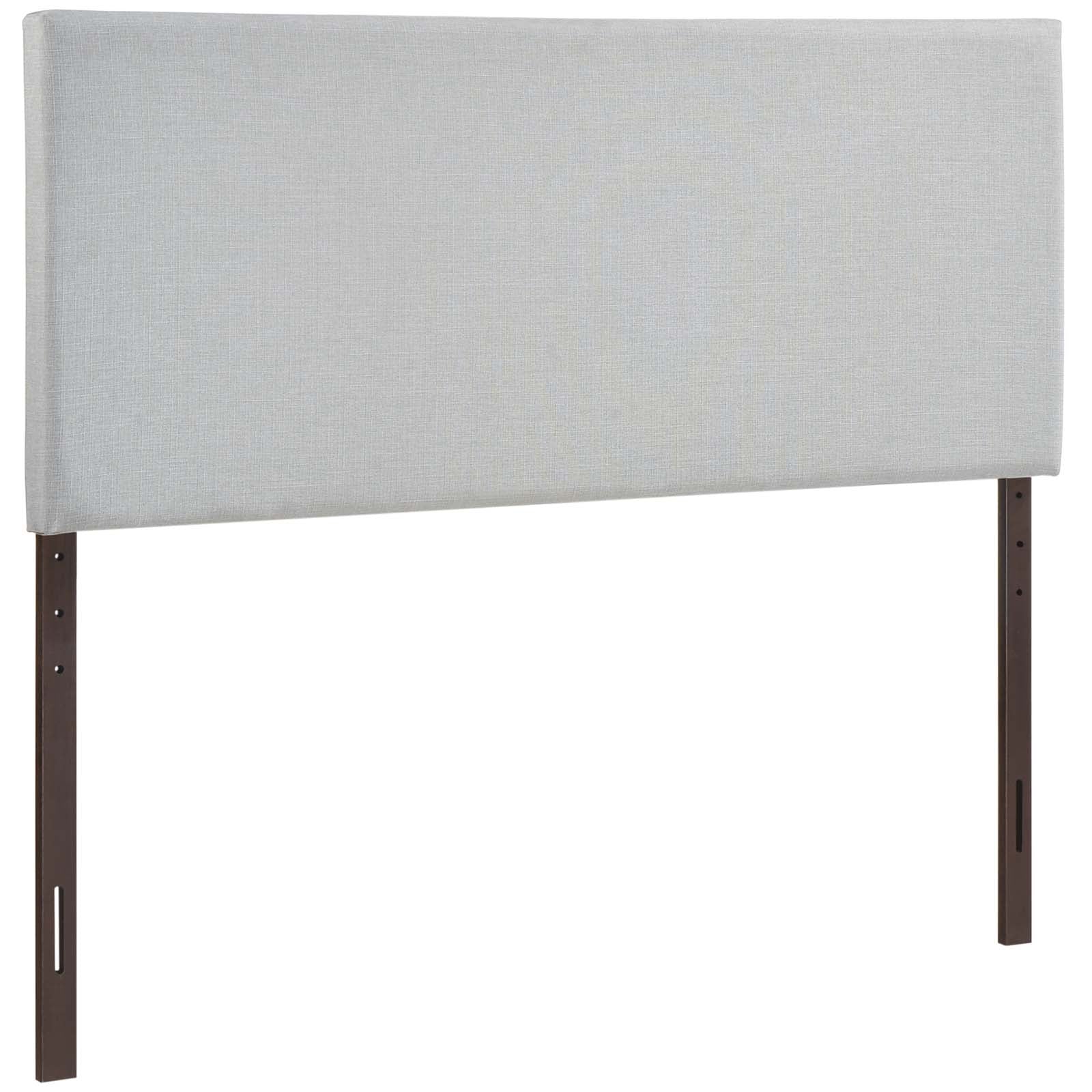 Modway Headboards - Region King Upholstered Fabric Headboard Sky Gray