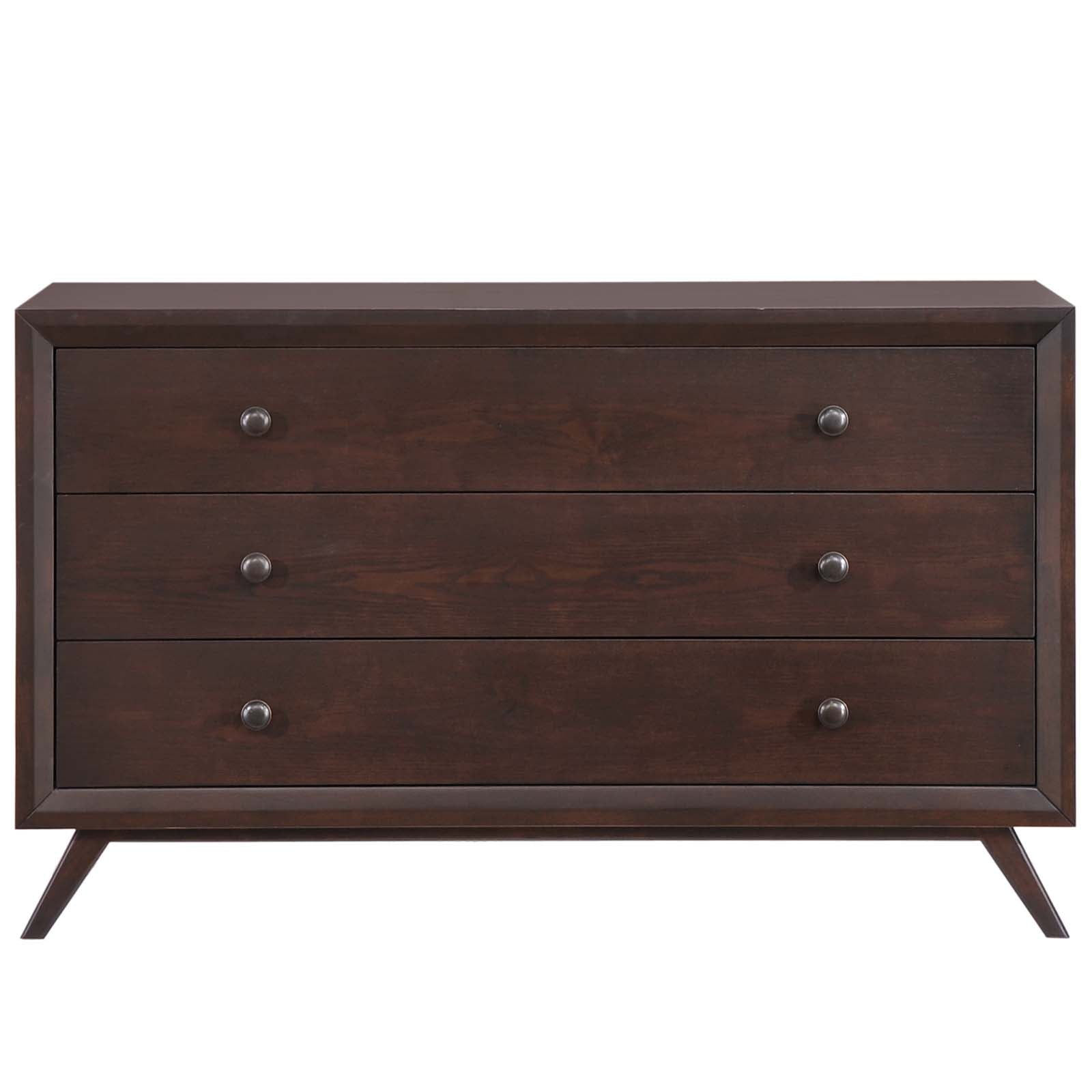 Modway Dressers - Tracy Wood Dresser Cappuccino