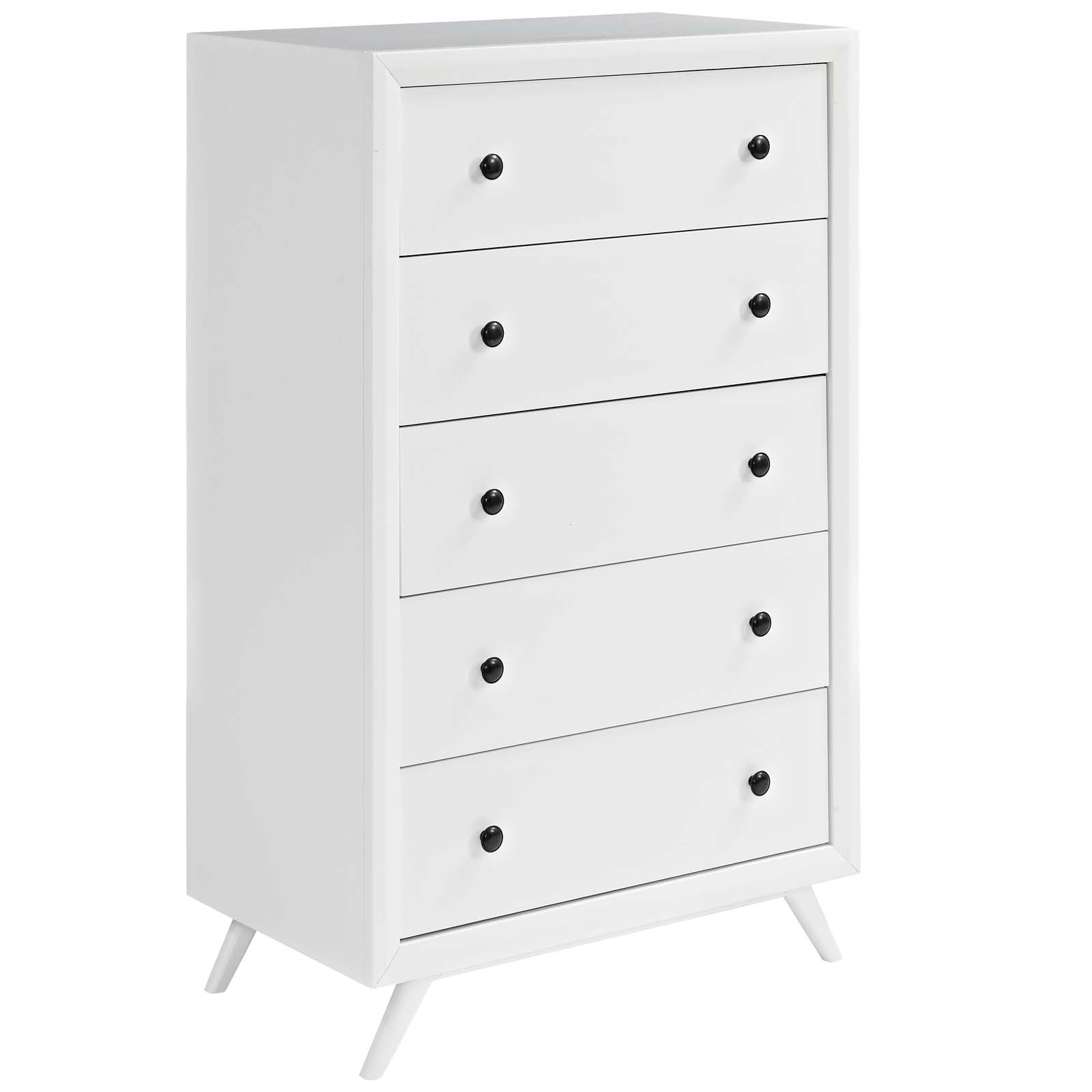 Modway Chest of Drawers - Tracy Chest White