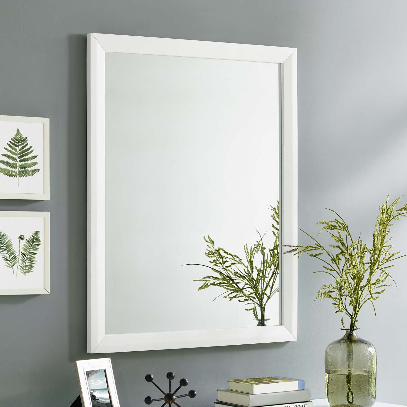 Modway Mirrors - Tracy Mirror White