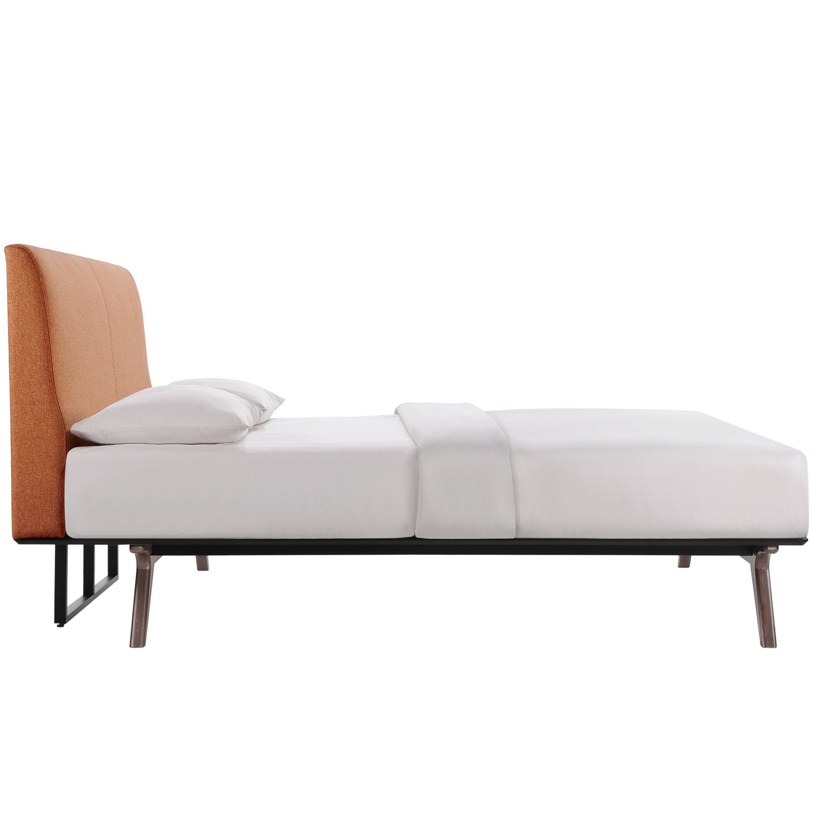 Modway Bedroom Sets - Tracy 2 Piece Queen Bedroom Set Cappuccino Orange