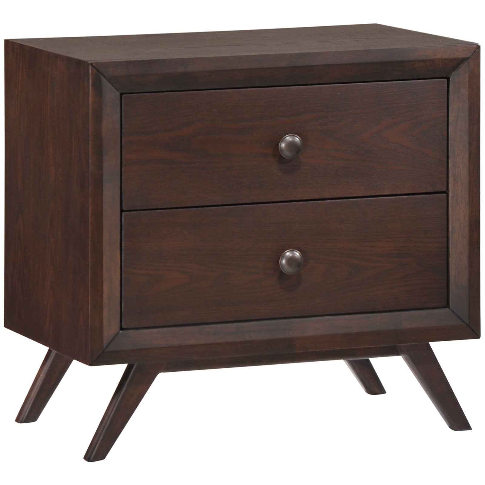 Modway Bedroom Sets - Tracy 2 Piece Queen Bedroom Set Cappuccino Orange