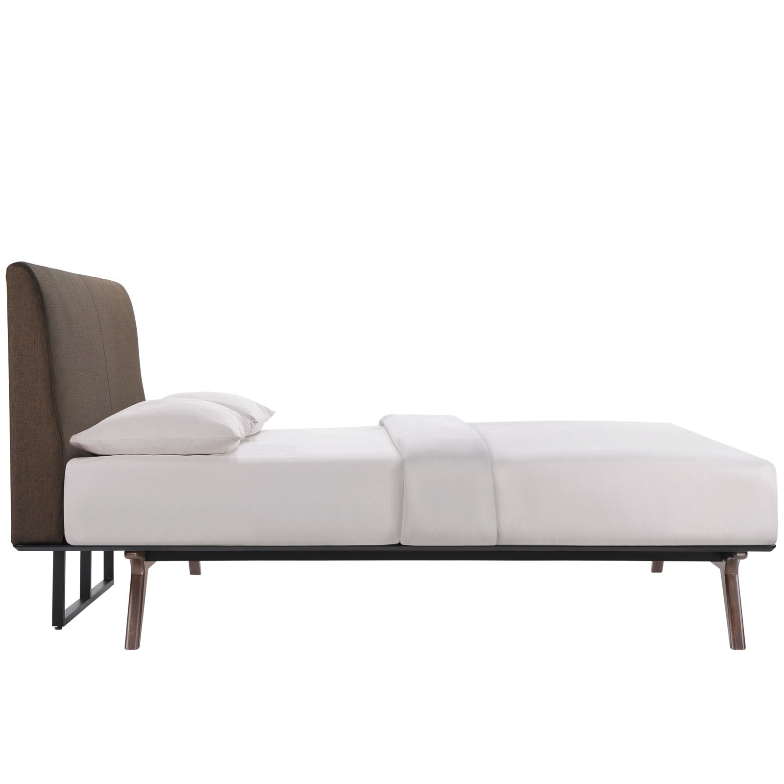 Modway Bedroom Sets - Tracy 3 Piece Queen Bedroom Set Cappuccino Brown