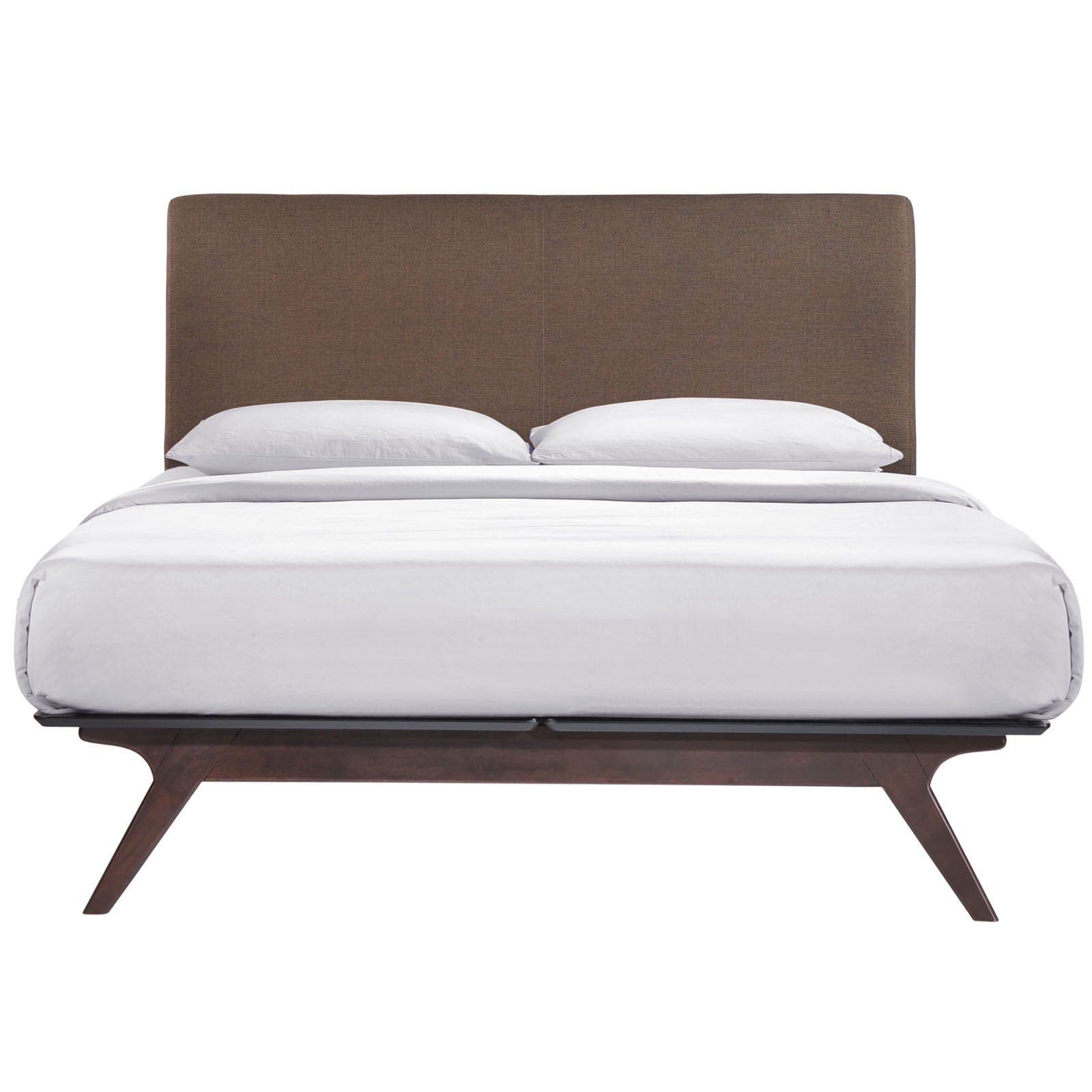 Modway Bedroom Sets - Tracy 3 Piece Queen Bedroom Set Cappuccino Brown