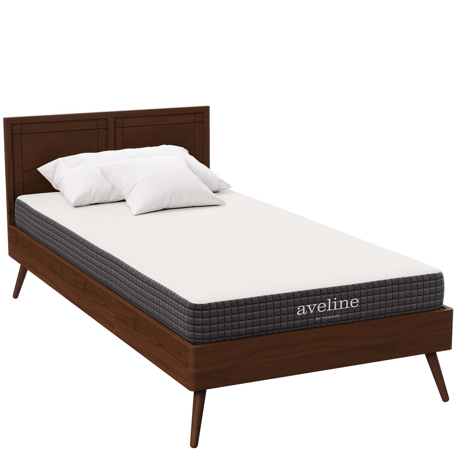 Modway Mattresses - Aveline 6" Twin Mattress White