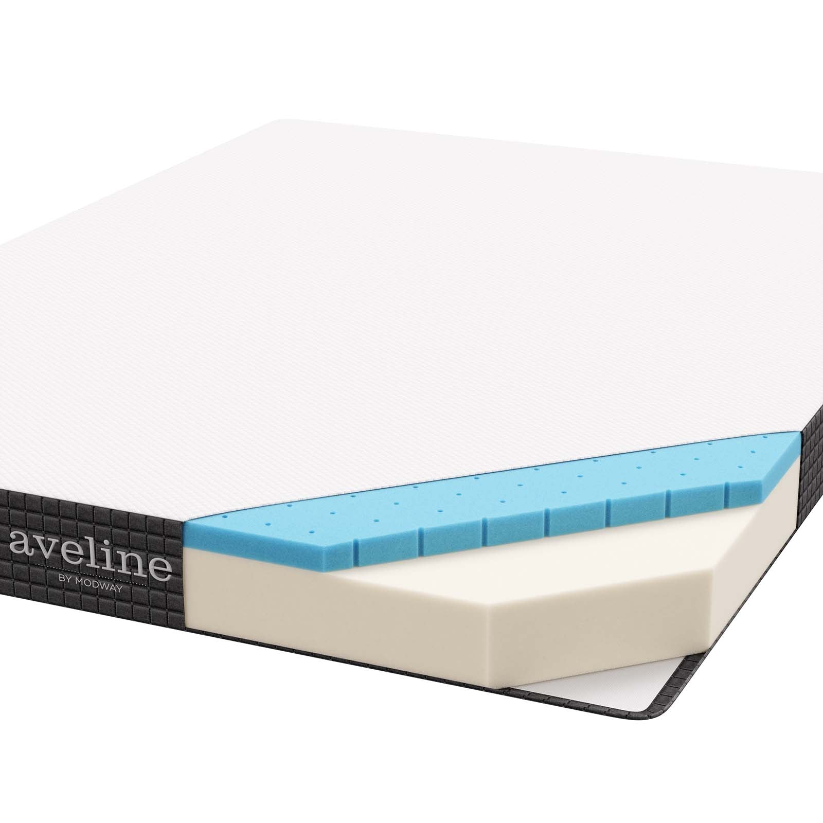Modway Mattresses - Aveline 6" Full Mattress White