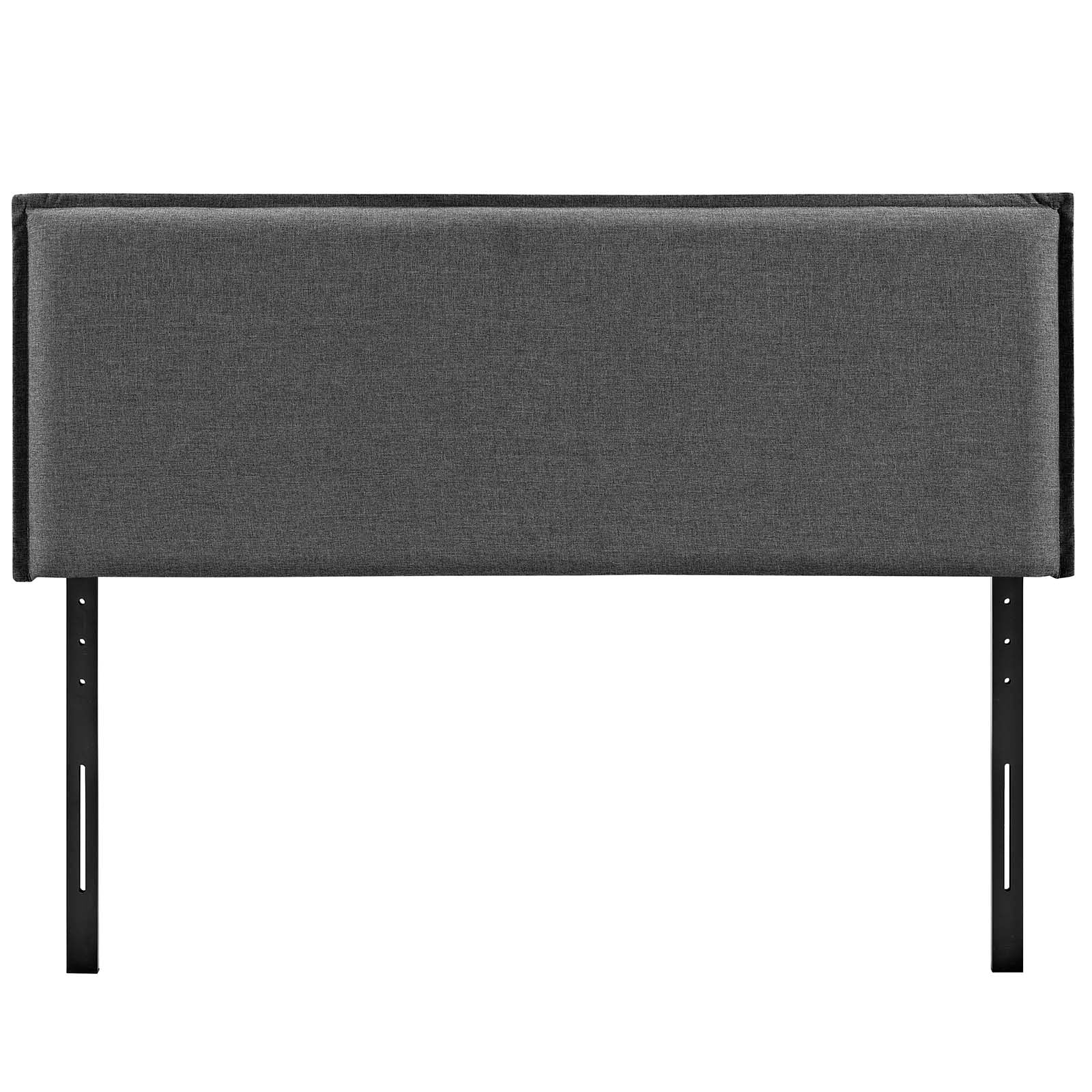 Modway Headboards - Camille Full Upholstered Fabric Headboard Gray