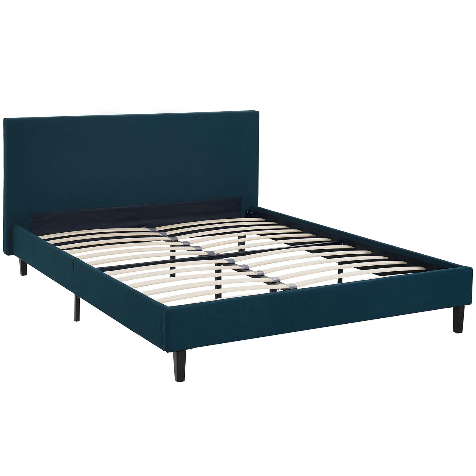 Modway Beds - Anya Queen Bed Azure