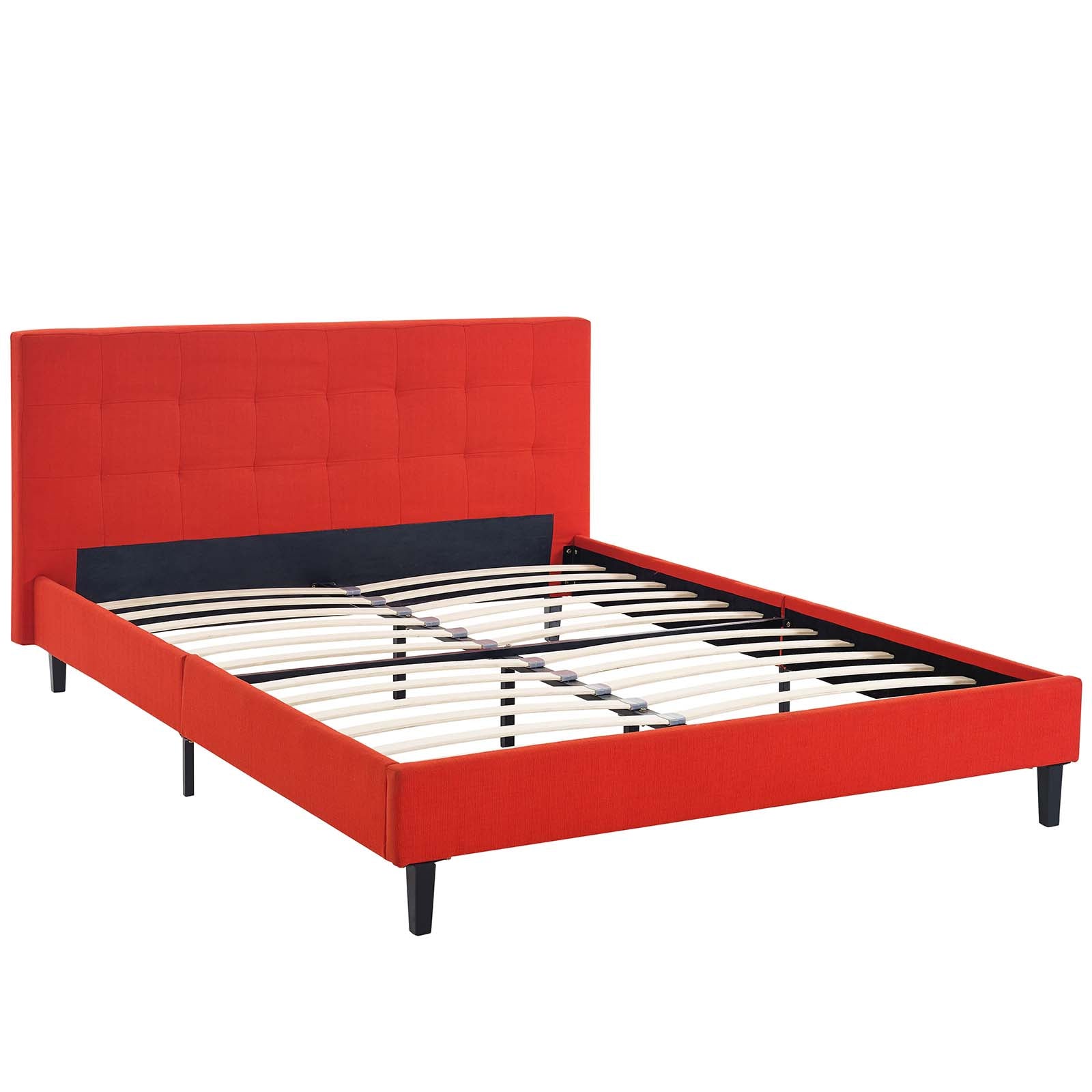 Modway Beds - Linnea Full Bed Atomic Red