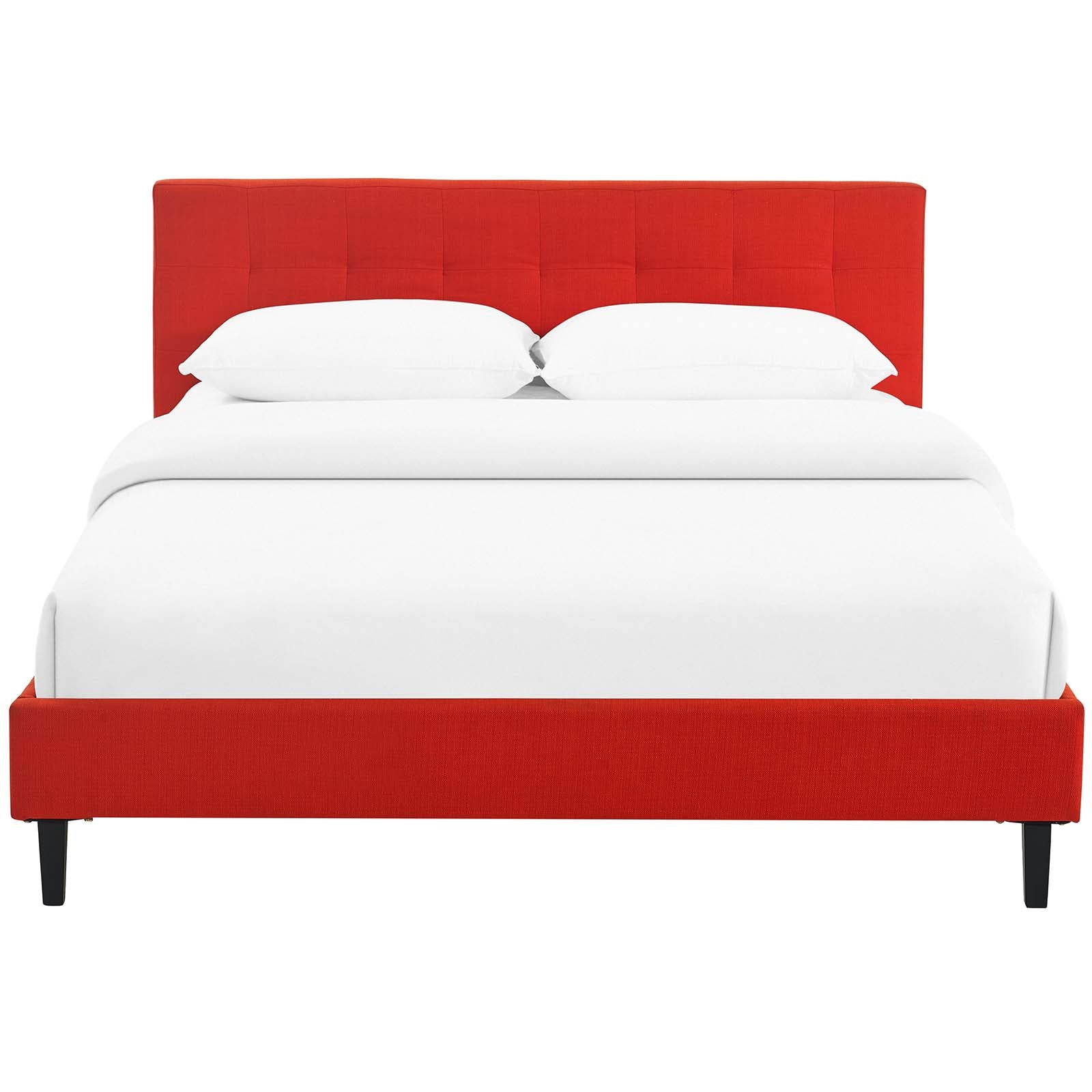 Modway Beds - Linnea Full Bed Atomic Red