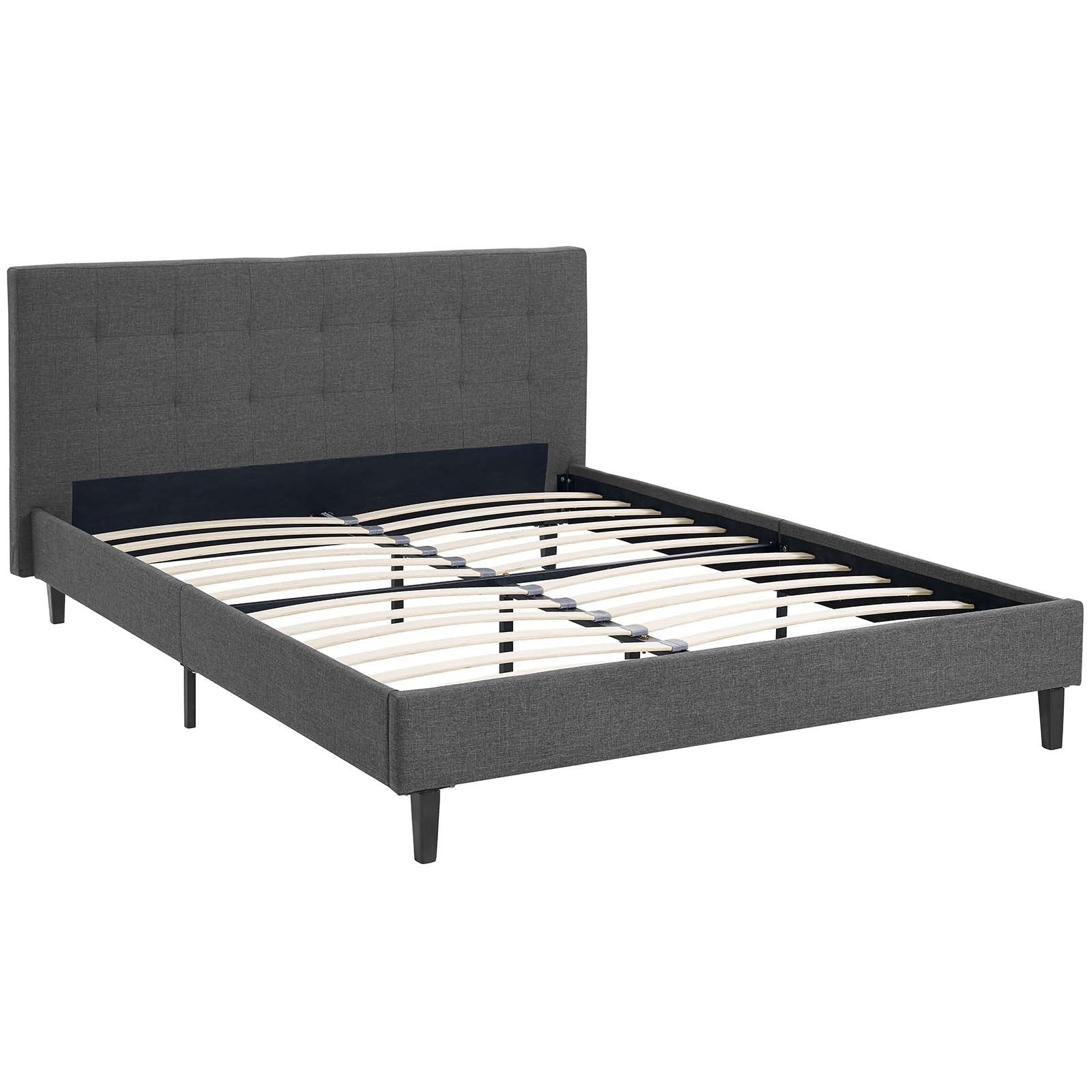 Modway Beds - Linnea Full Bed Gray