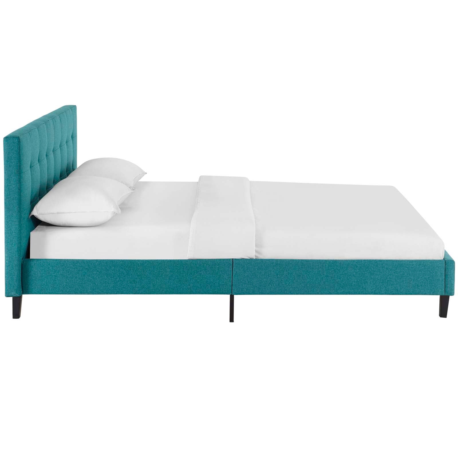 Modway Beds - Linnea Queen Bed Teal