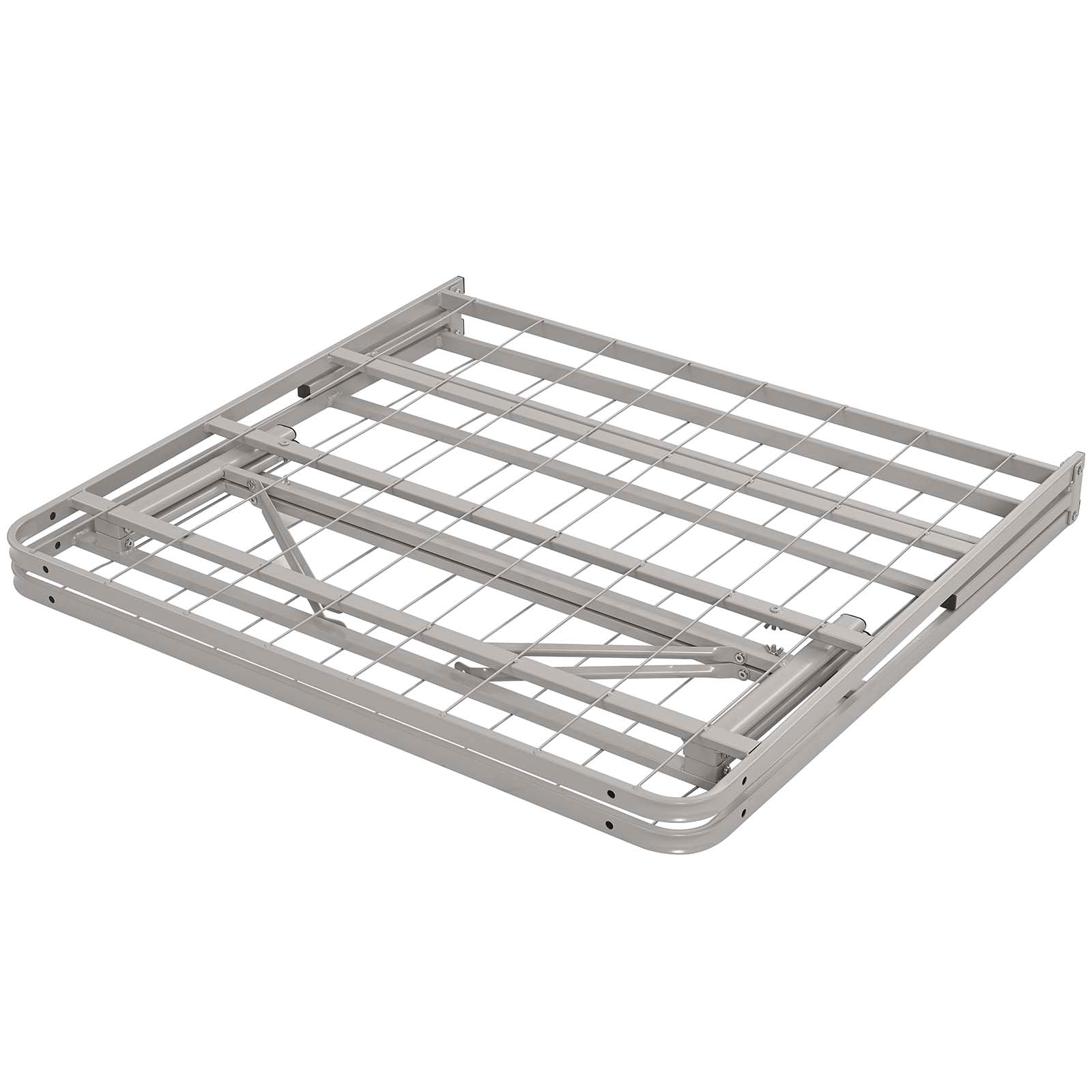 Modway Beds - Horizon Twin Stainless Steel Bed Frame Gray