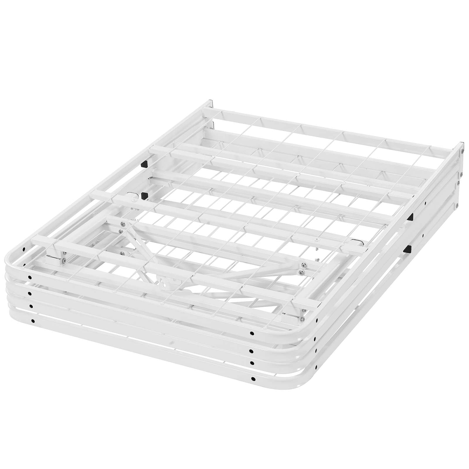 Modway Beds - Horizon Full Stainless Steel Bed Frame White