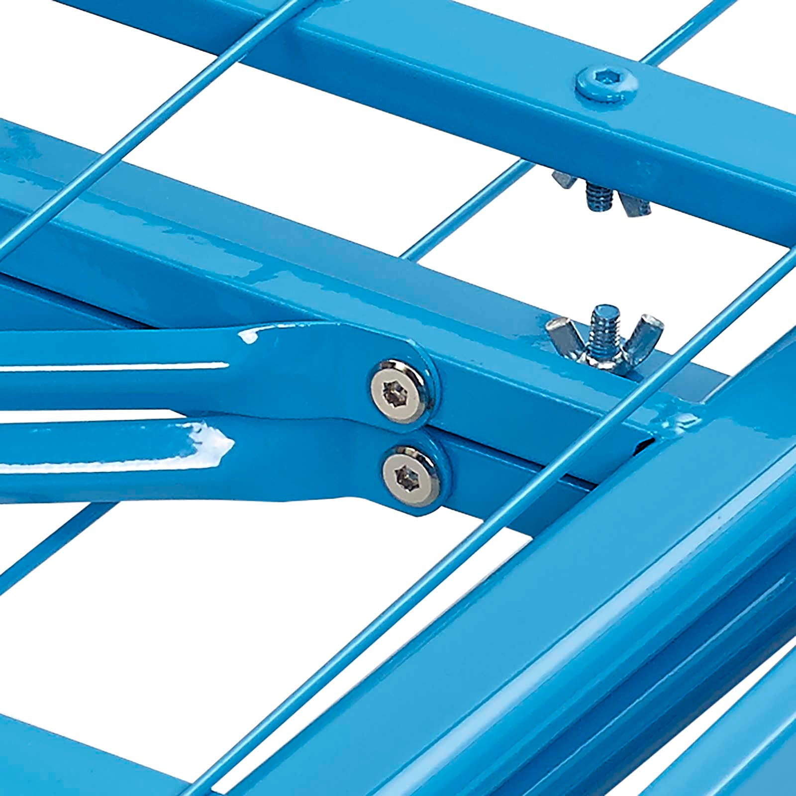 Modway Beds - Horizon Queen Stainless Steel Bed Frame Light Blue