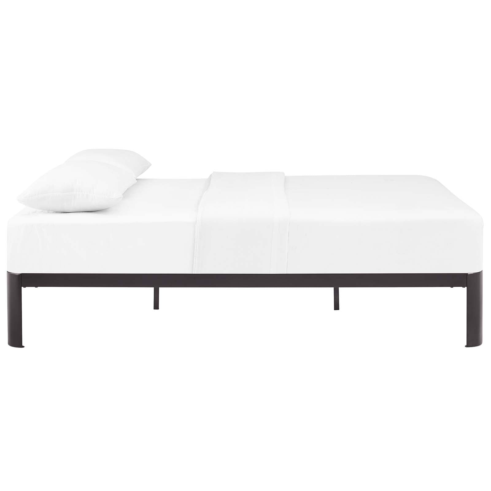 Modway Beds - Corinne Queen Bed Frame Brown